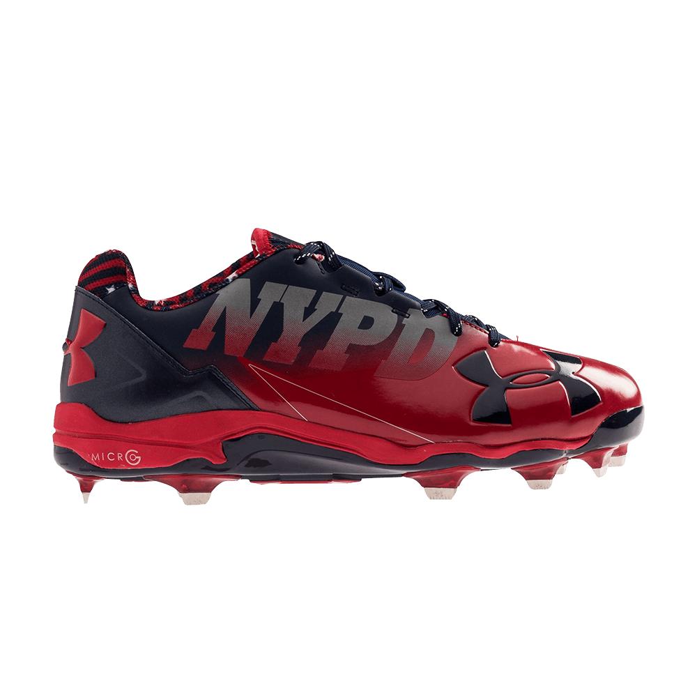 Under Armour Deception Low Dt Le Baseball Cleat in Red for Men Lyst