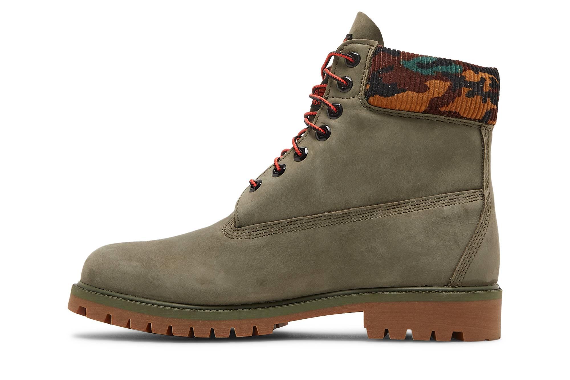 Timberland 6 Inch Heritage Warm Lined Boot 'dark Green Camo' for Men | Lyst