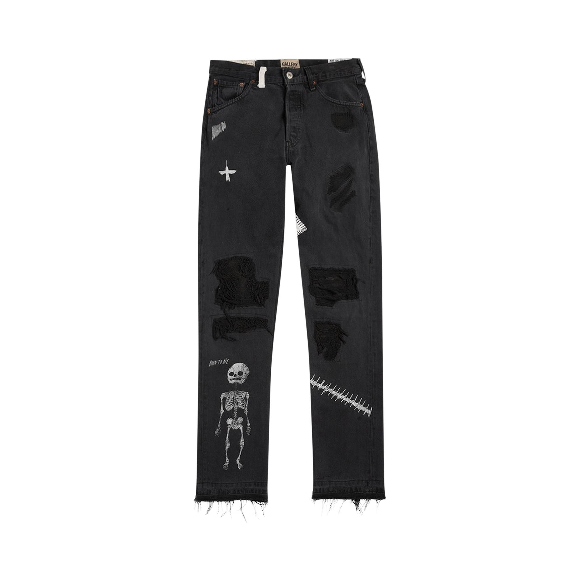 GALLERY DEPT. Fuck Face Denim 'black' for Men Lyst