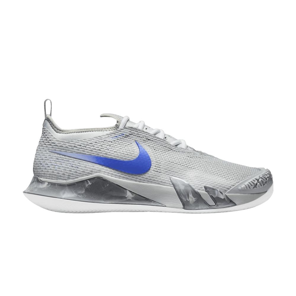 Nike Court React Vapor Nxt Clay 'light Smoke Grey Hyper Royal' in Blue ...
