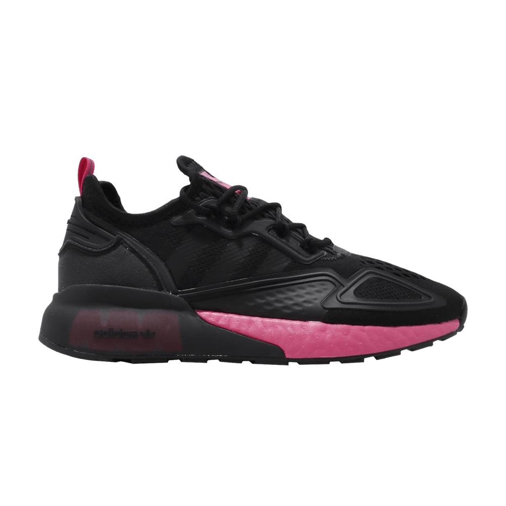 adidas Zx 2k Boost 'black Shock Pink' | Lyst