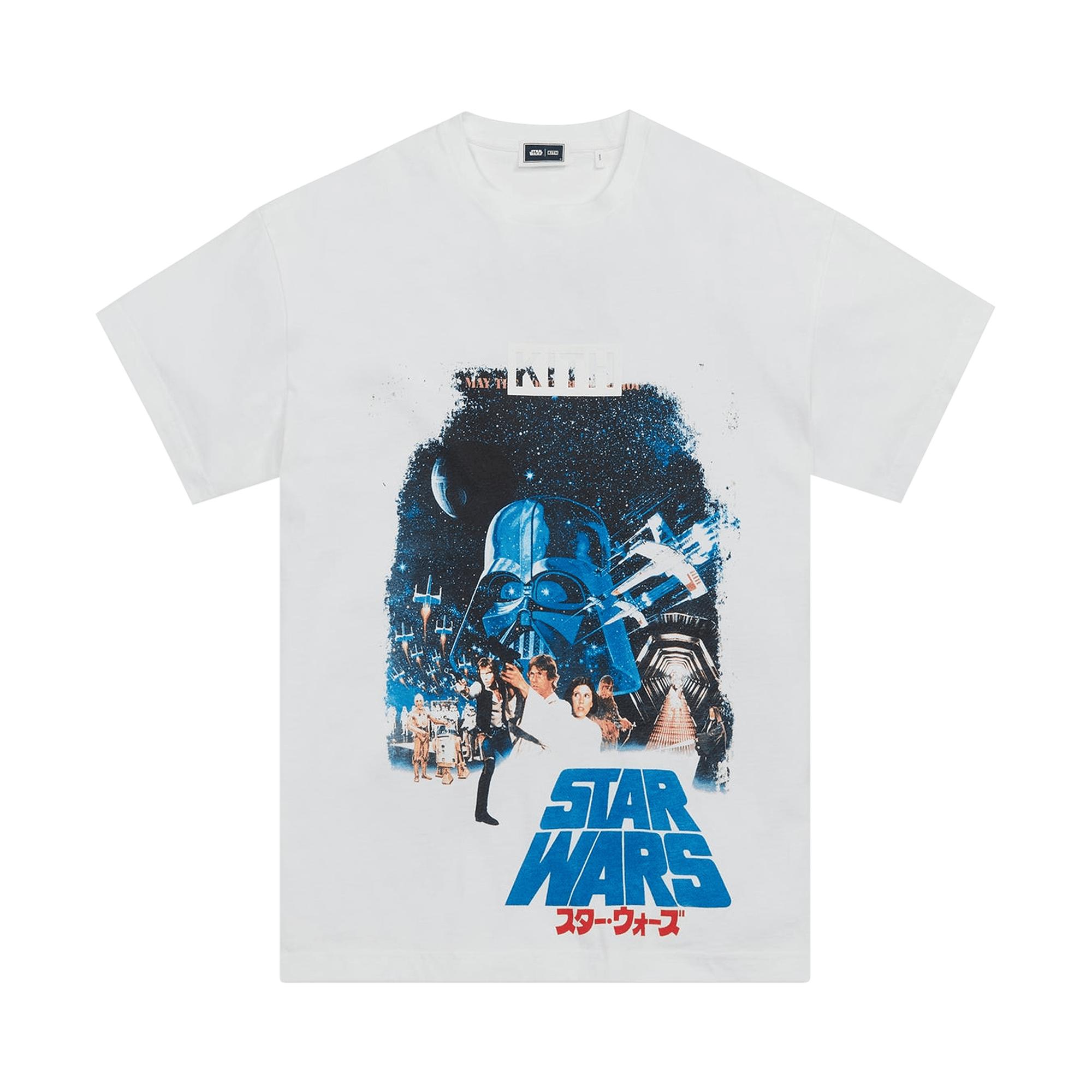 Kith Men's Blue For Star Wars A New Hope Vintage Tee 'white'