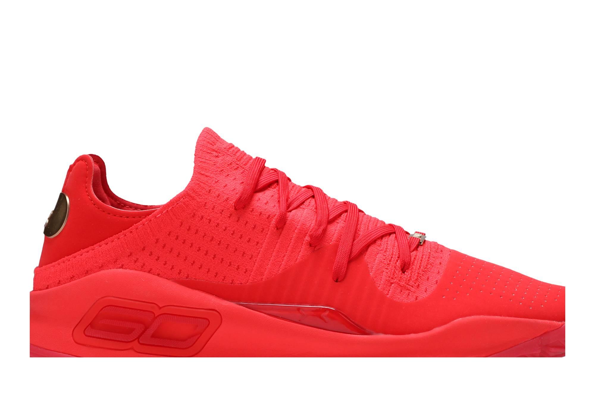 Under Armour Curry 4 Low Tb 'red' for Men | Lyst