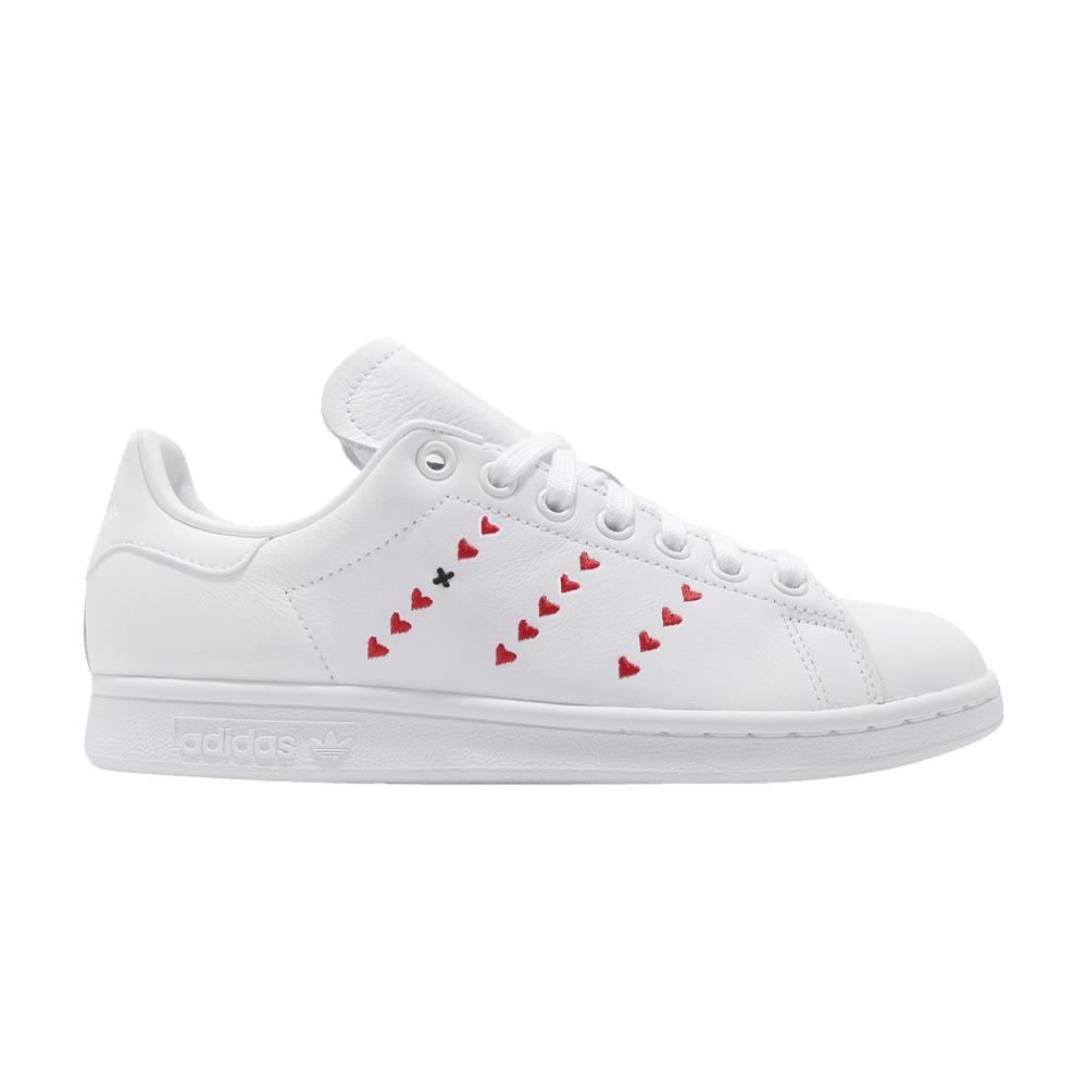 adidas Stan Smith 'heart Valentine's Day' in White for Men | Lyst