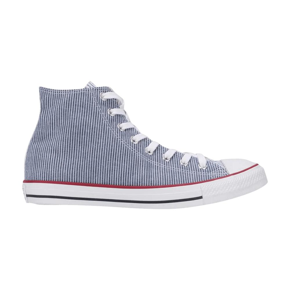 Converse Chuck Taylor All Star High 'pinstripe' in Blue for Men | Lyst