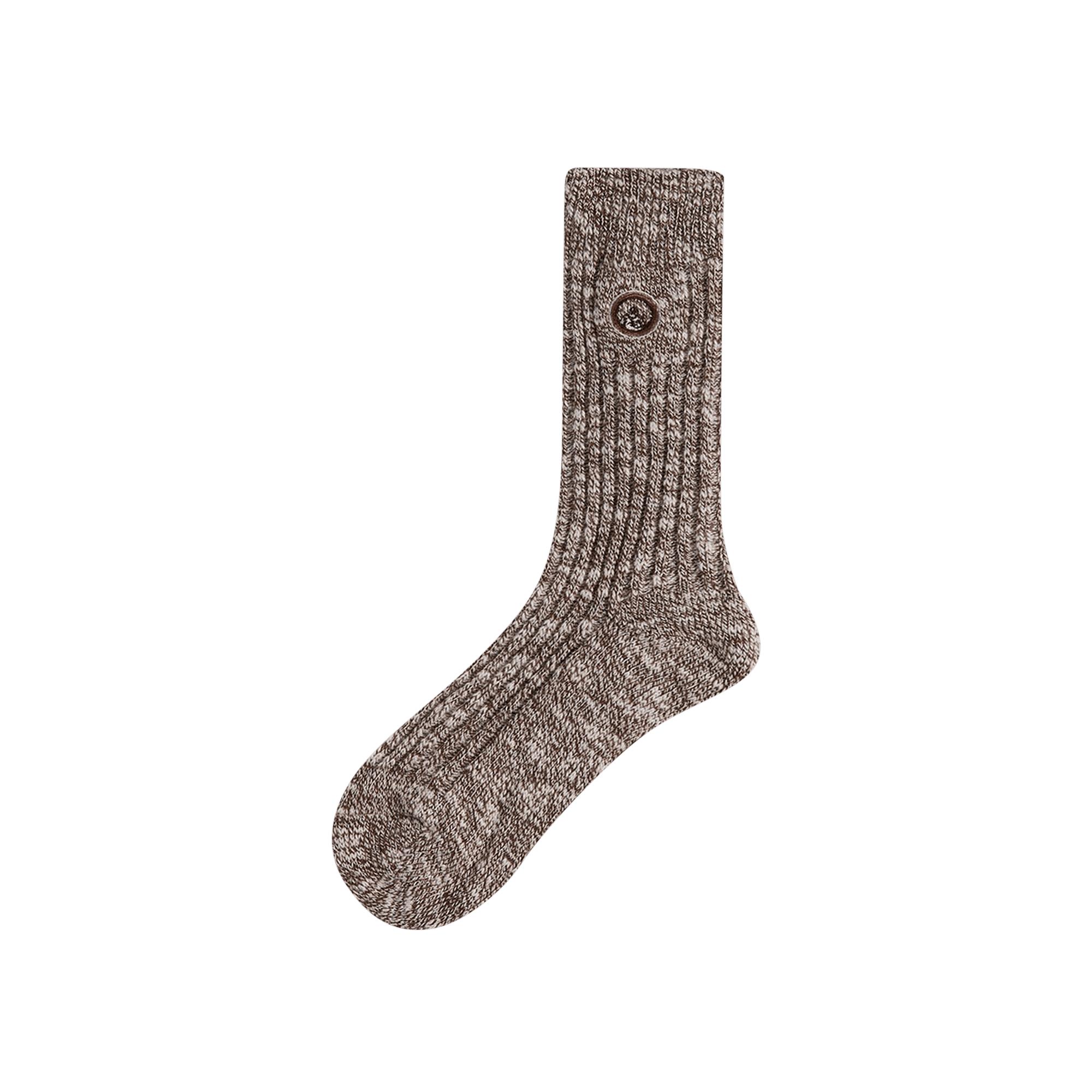 Kith Willet Marled Crew Socks 'oxford' in Brown for Men | Lyst