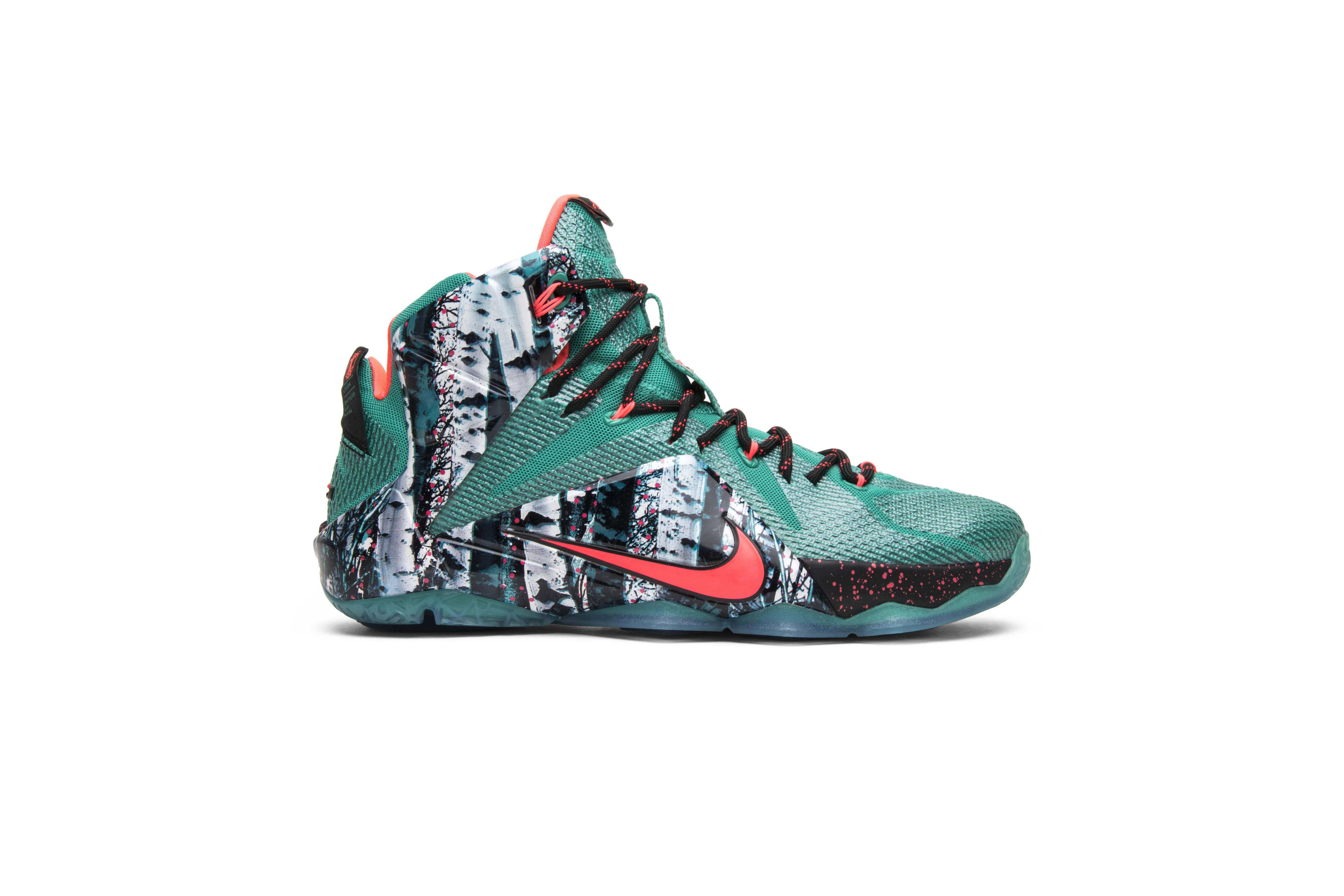 green lebron 12
