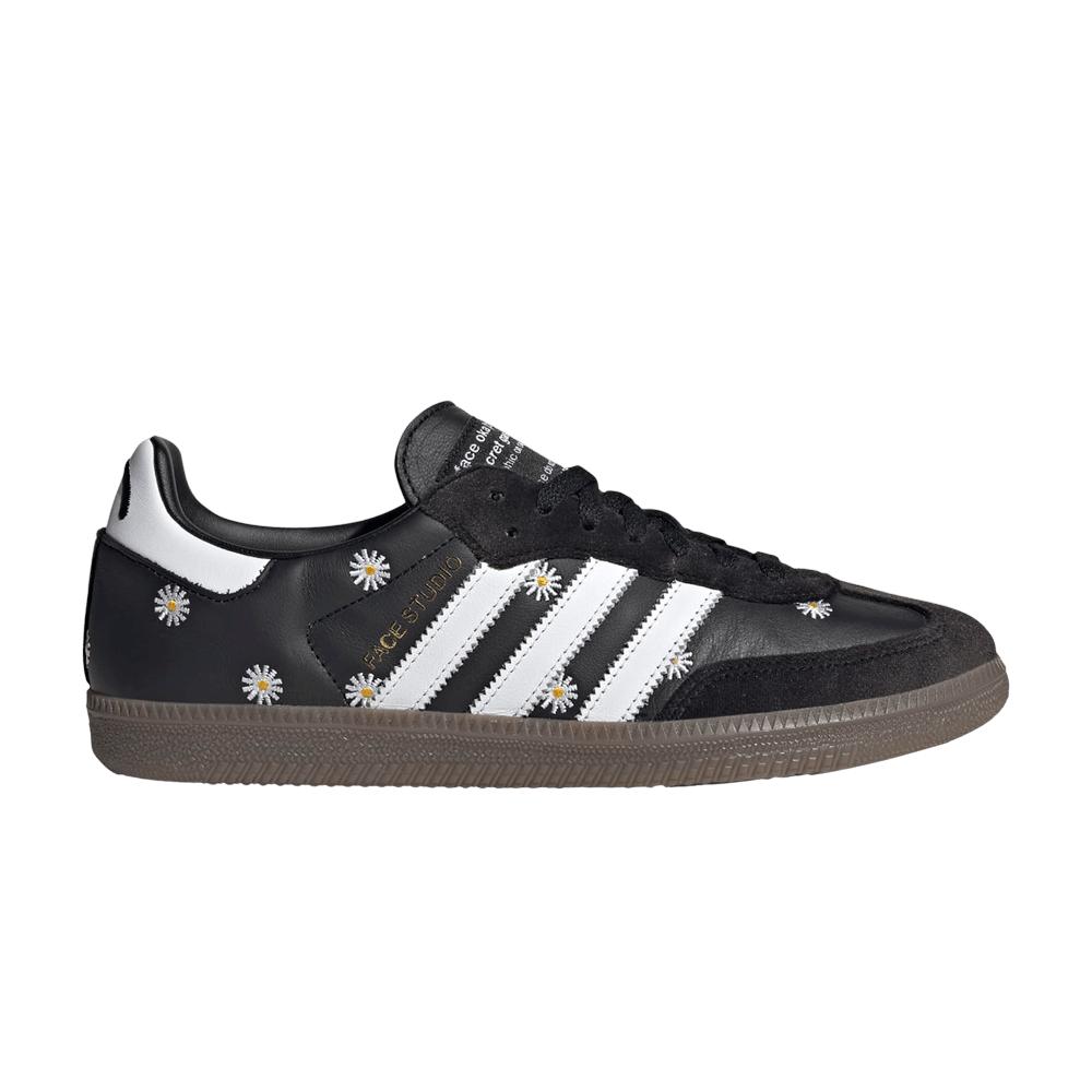 adidas Atmos X Face X Samba Og 'embroidered Daisies' in Black for