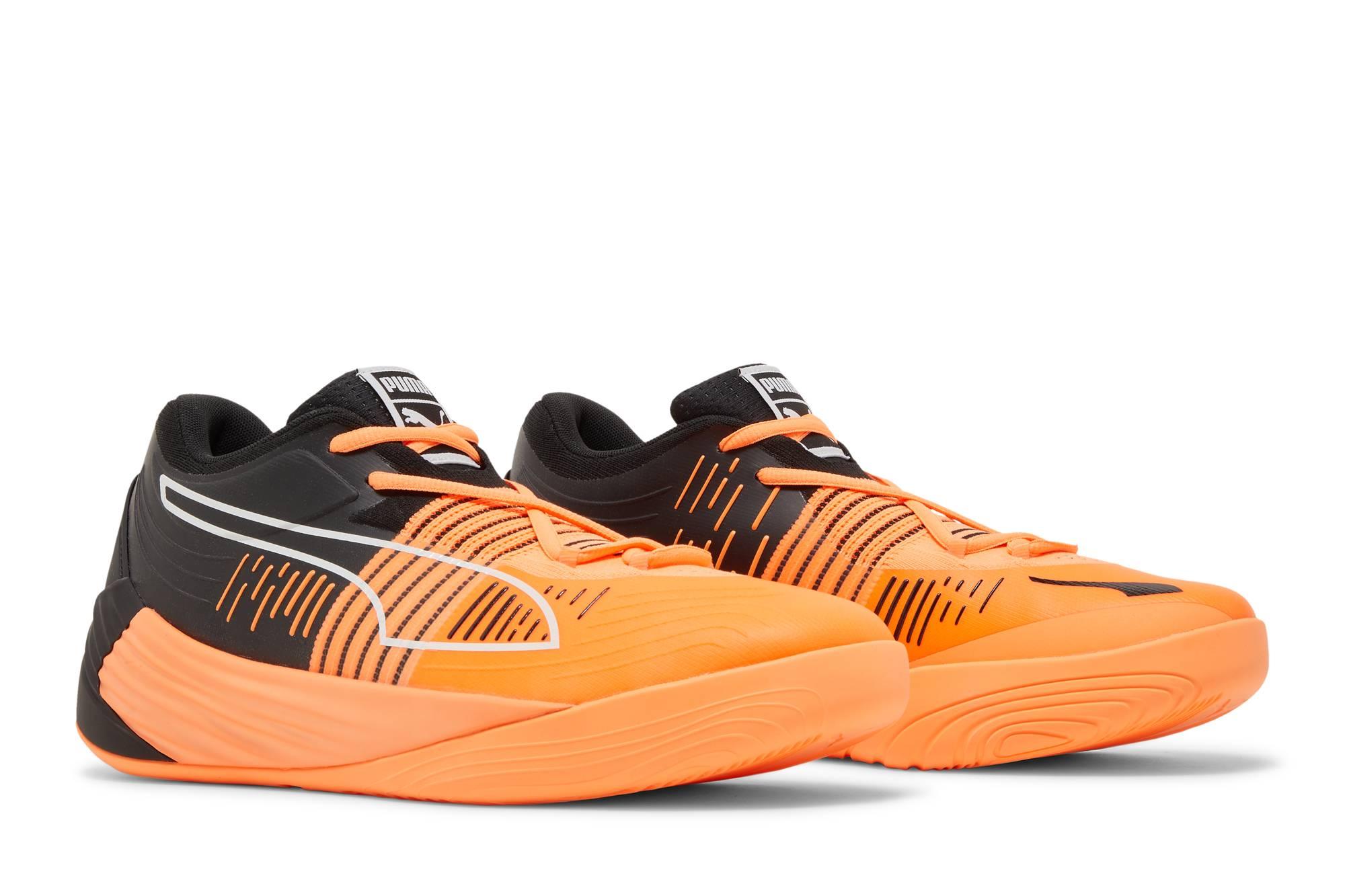 puma fusion nitro orange and black