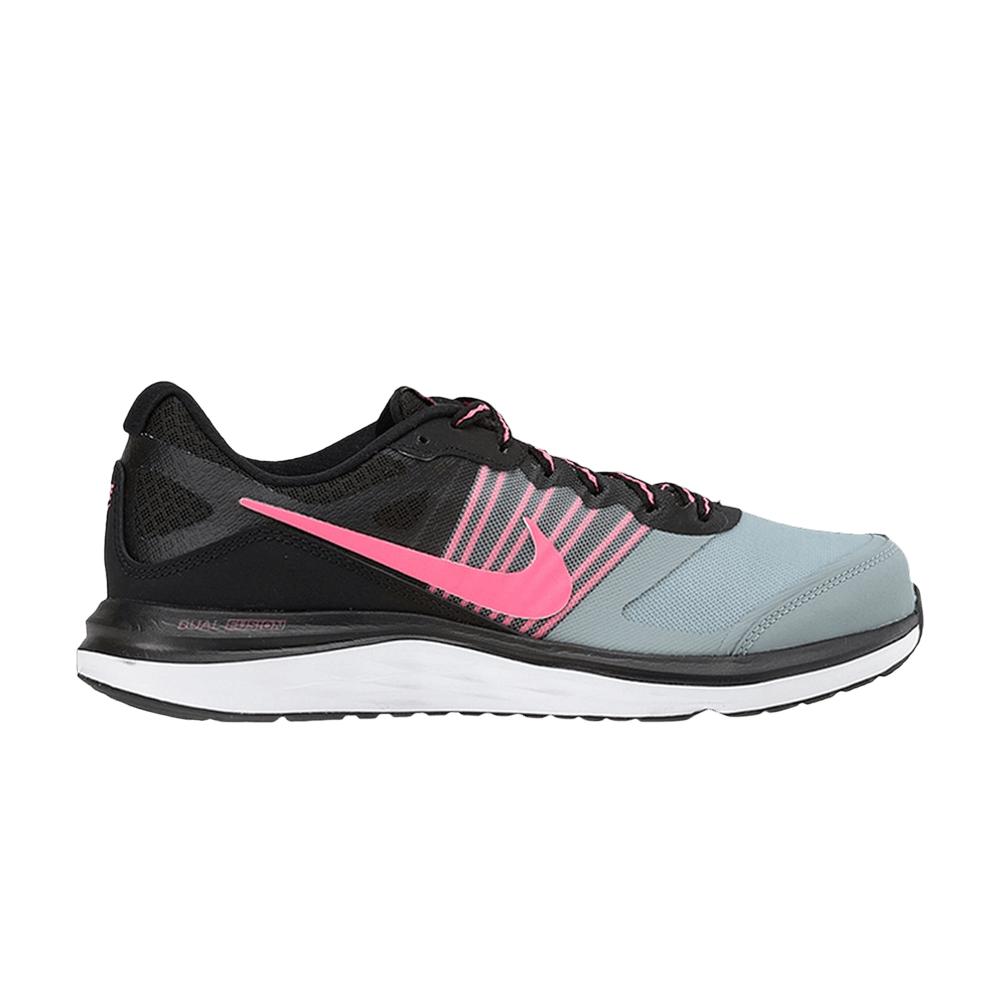 Nike Dual Fusion X 'black Pink Pow' in Gray | Lyst