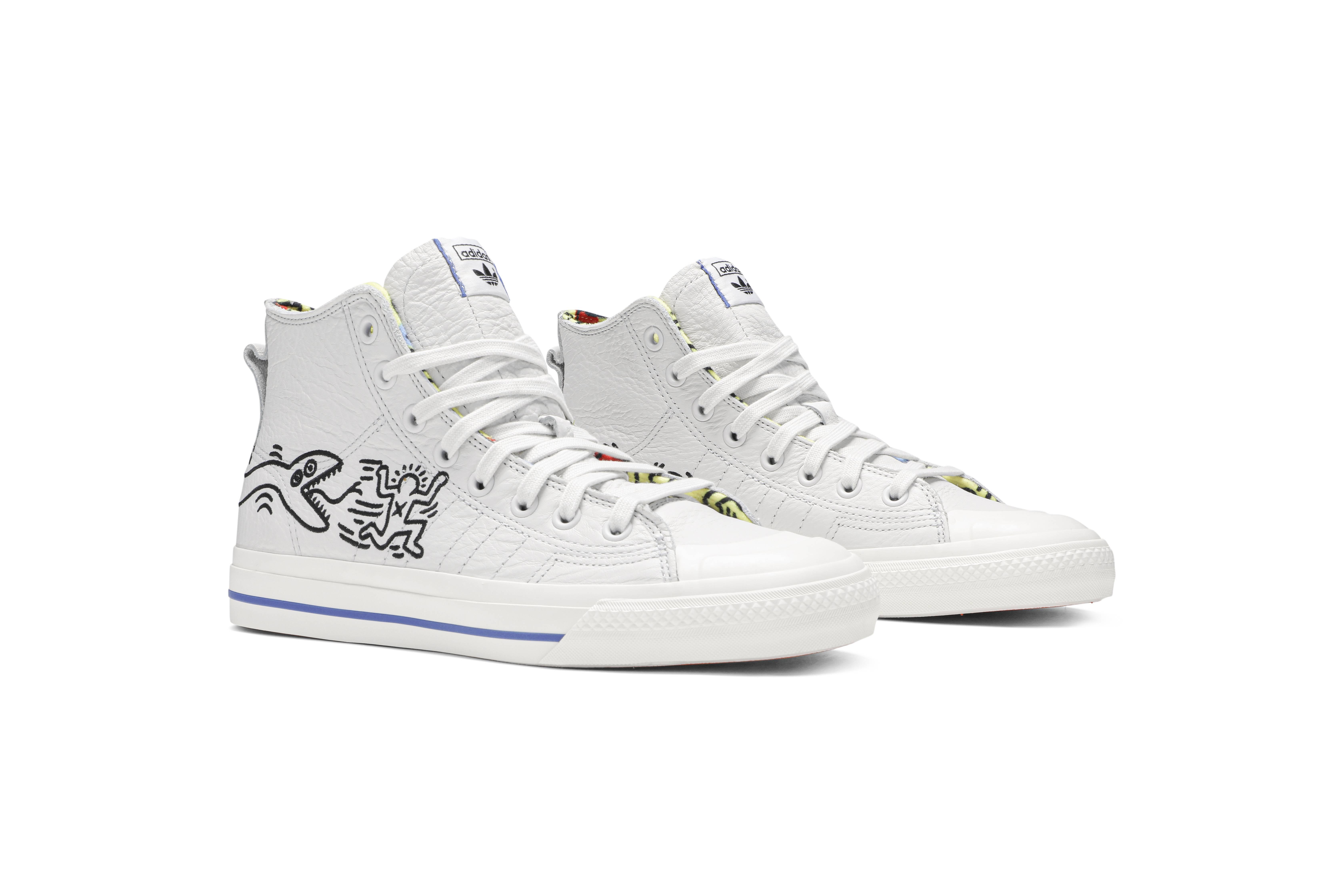 nizza hi rf keith haring shoes