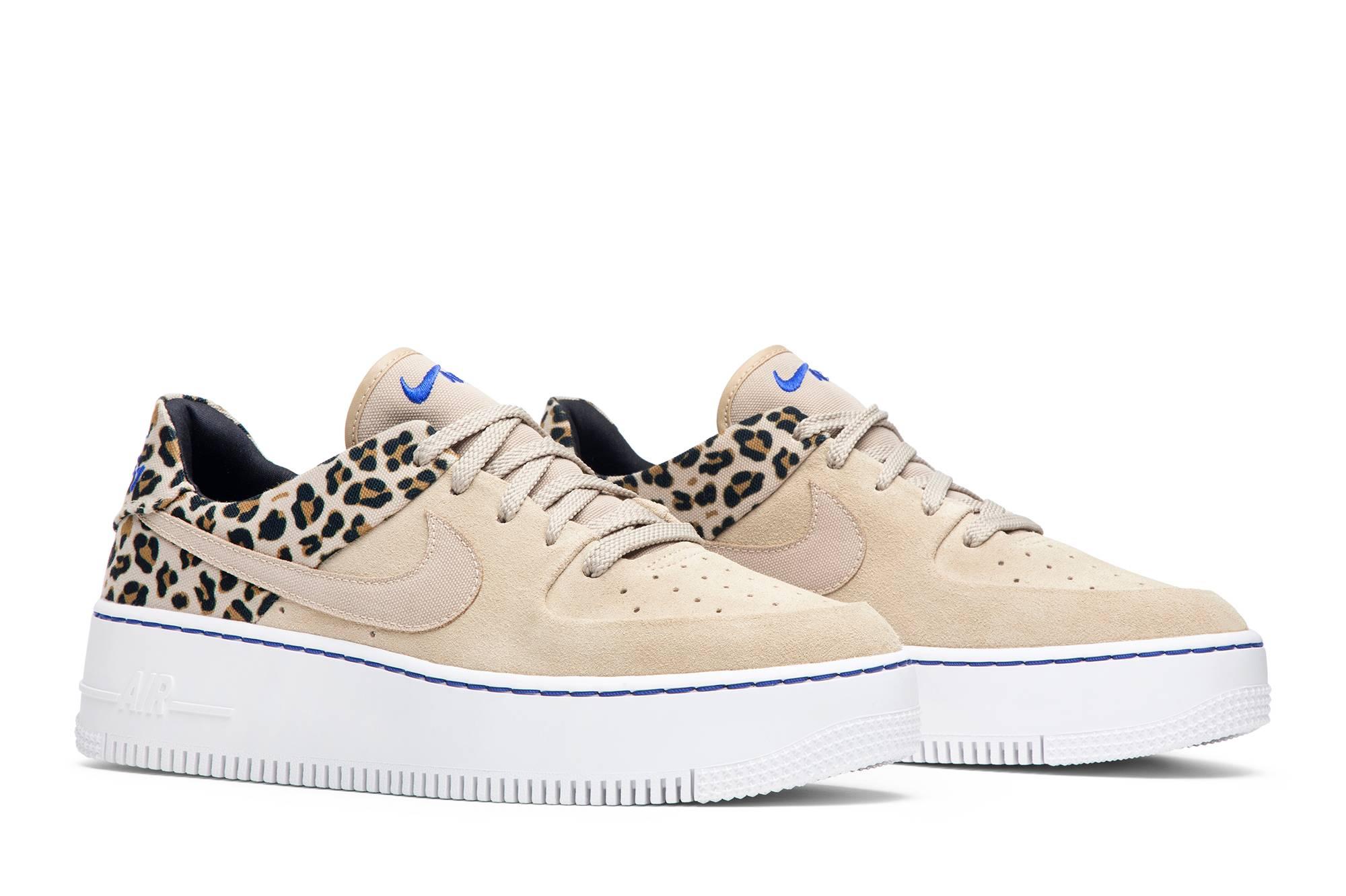 Nike Air Force 1 Sage Low Premium 'leopard' in Natural | Lyst