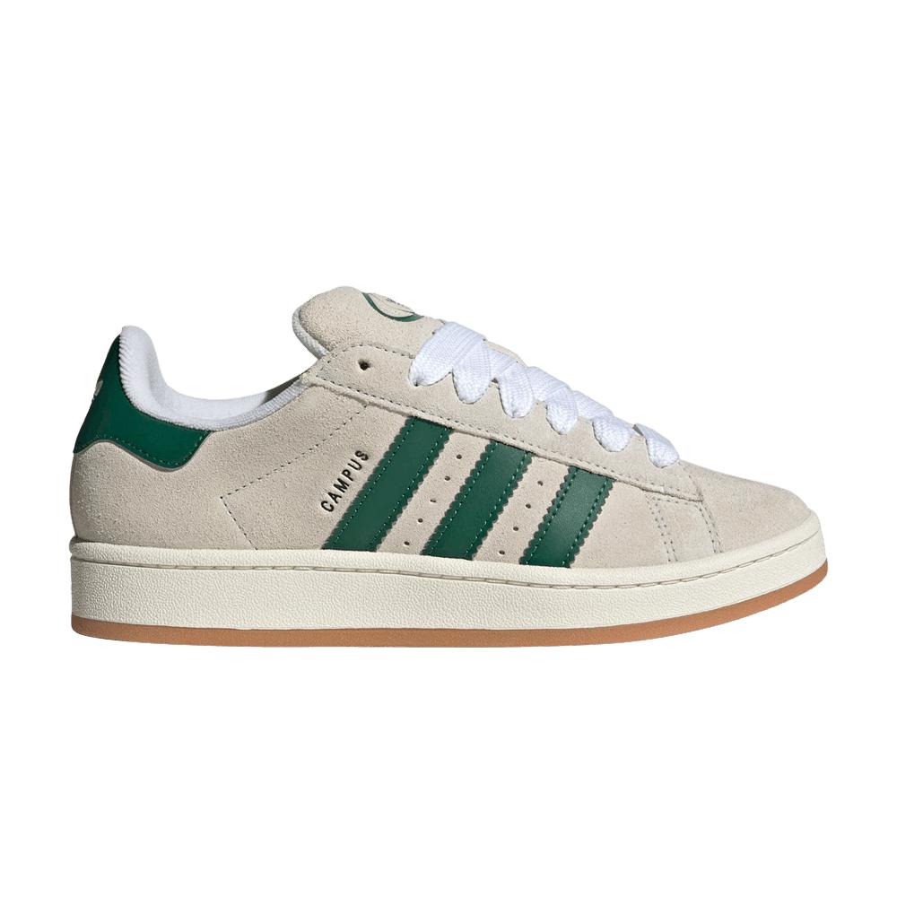 adidas Campus 00s 'crystal White Dark Green' in Natural | Lyst