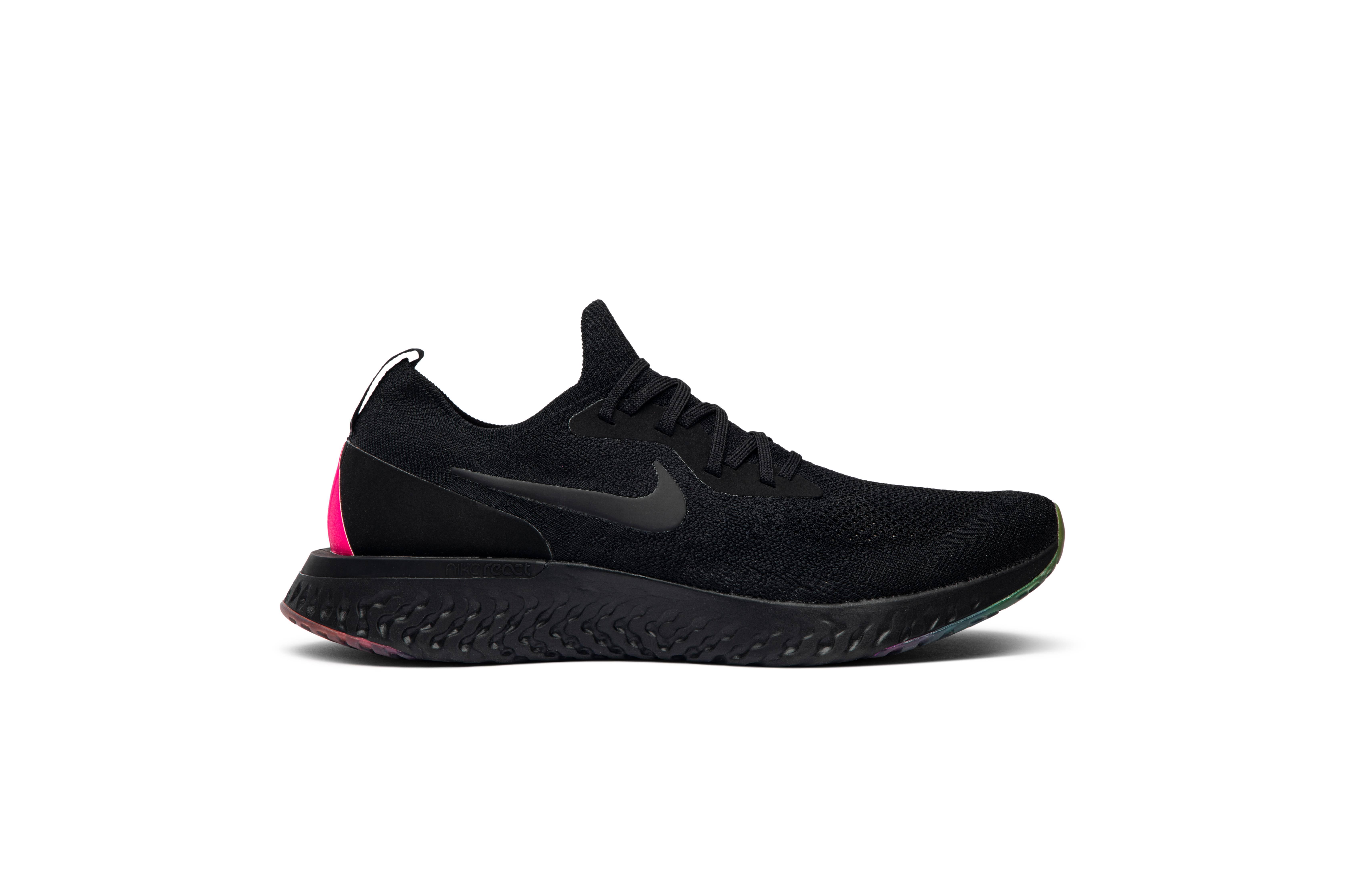 epic react flyknit 2 all black