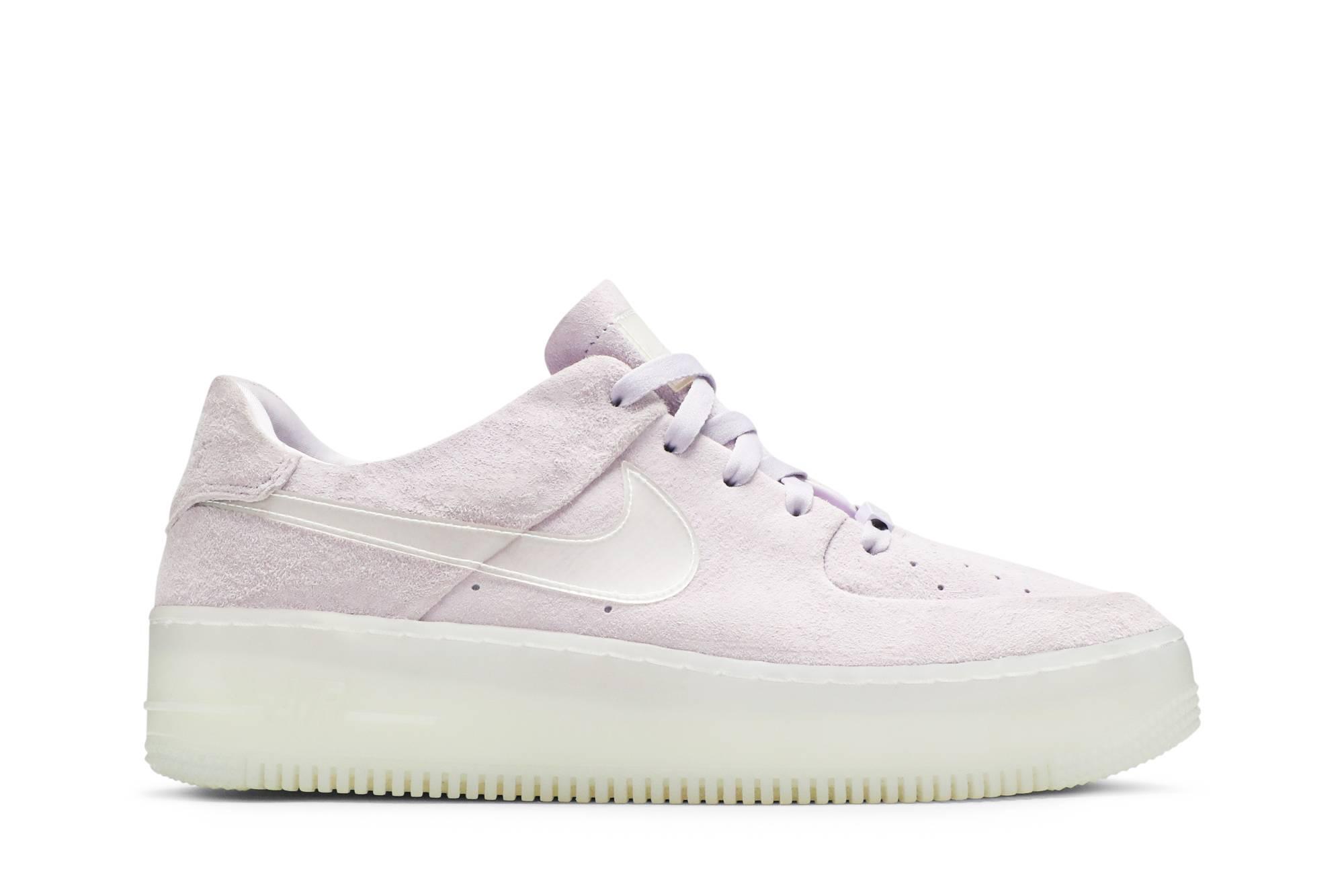 nike air force 1 sage low violet mist