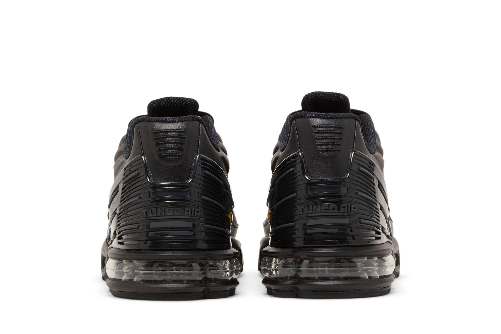 Nike Air Max Plus 3 Leather 'triple Black' for Men | Lyst