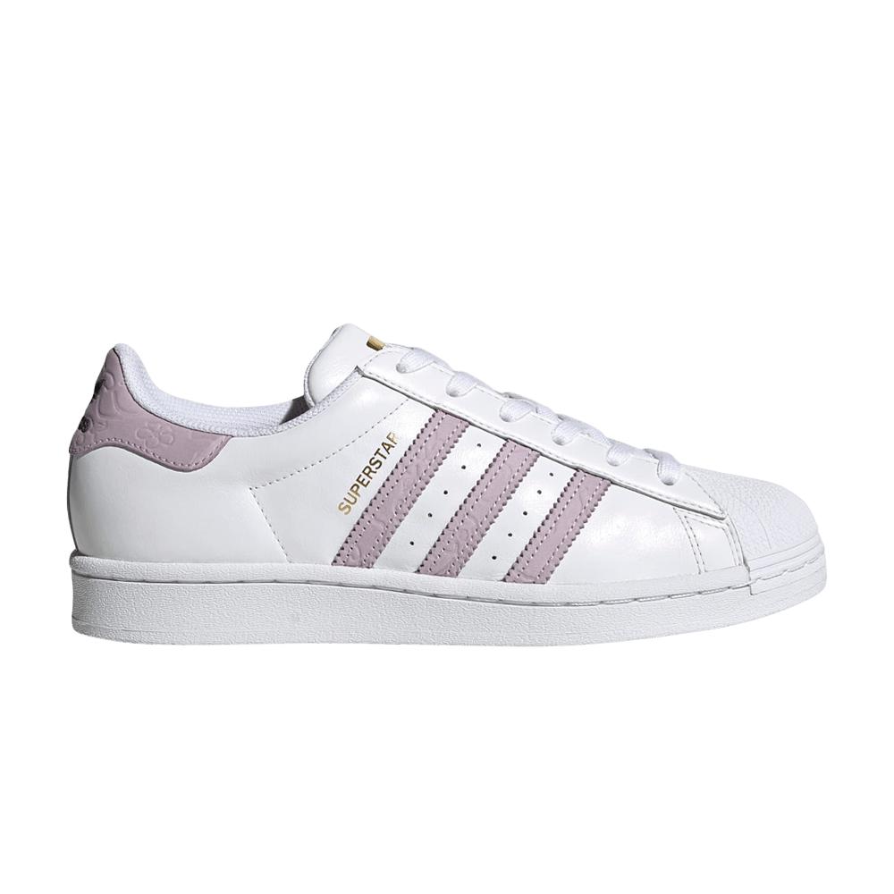 adidas Superstar 'white Orchid Floral' | Lyst