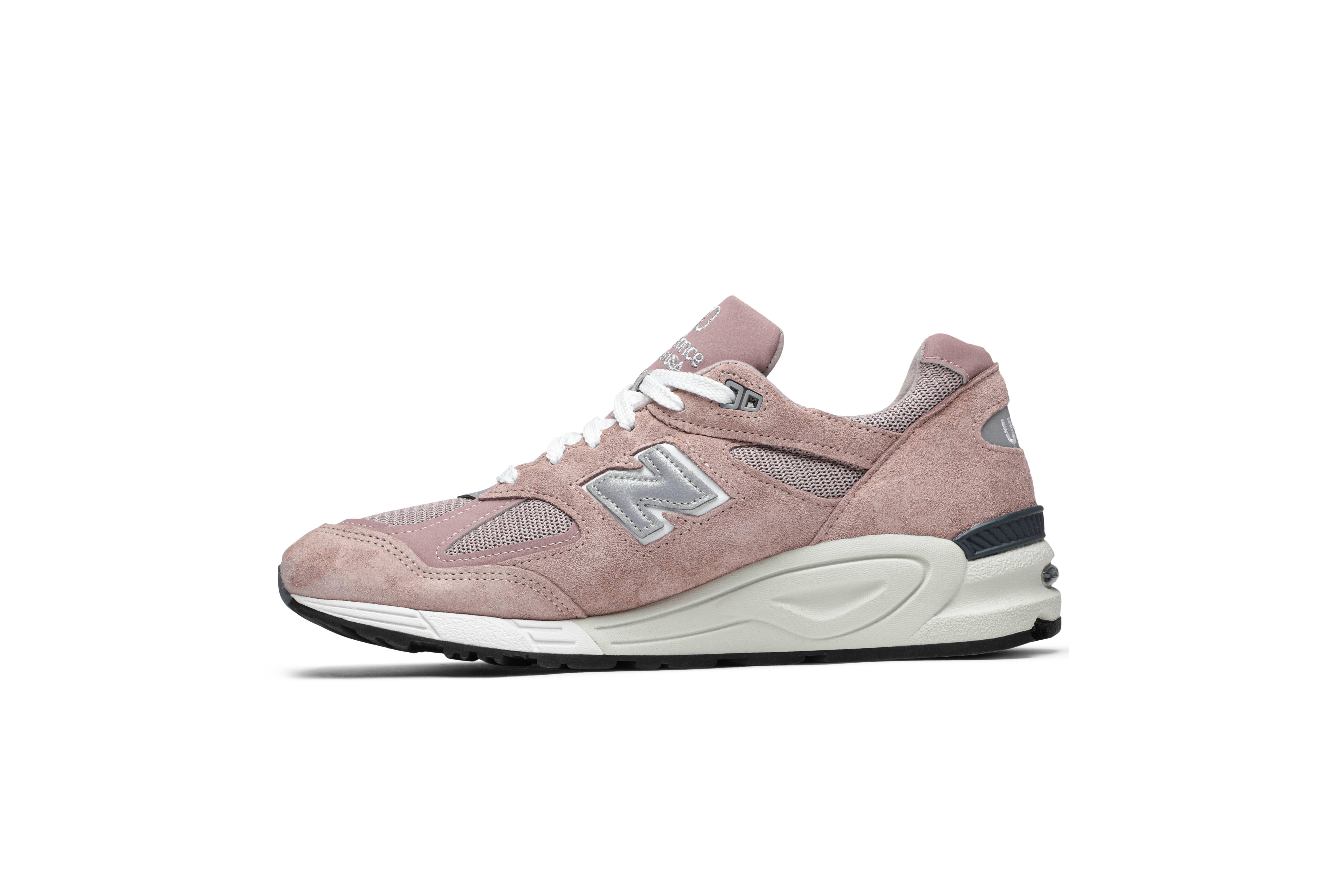 new balance 990v2 kithstrike rose