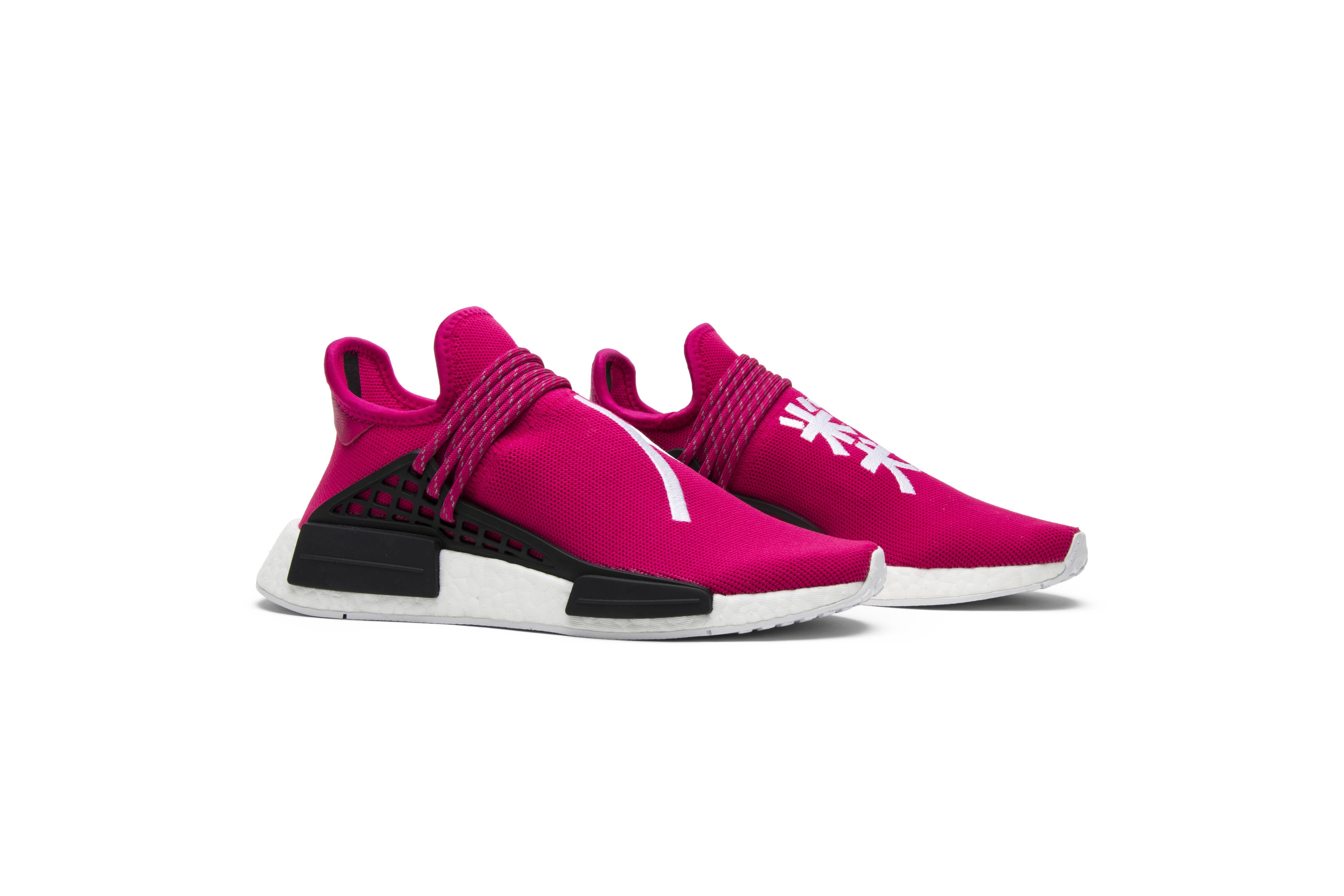 human race adidas pink