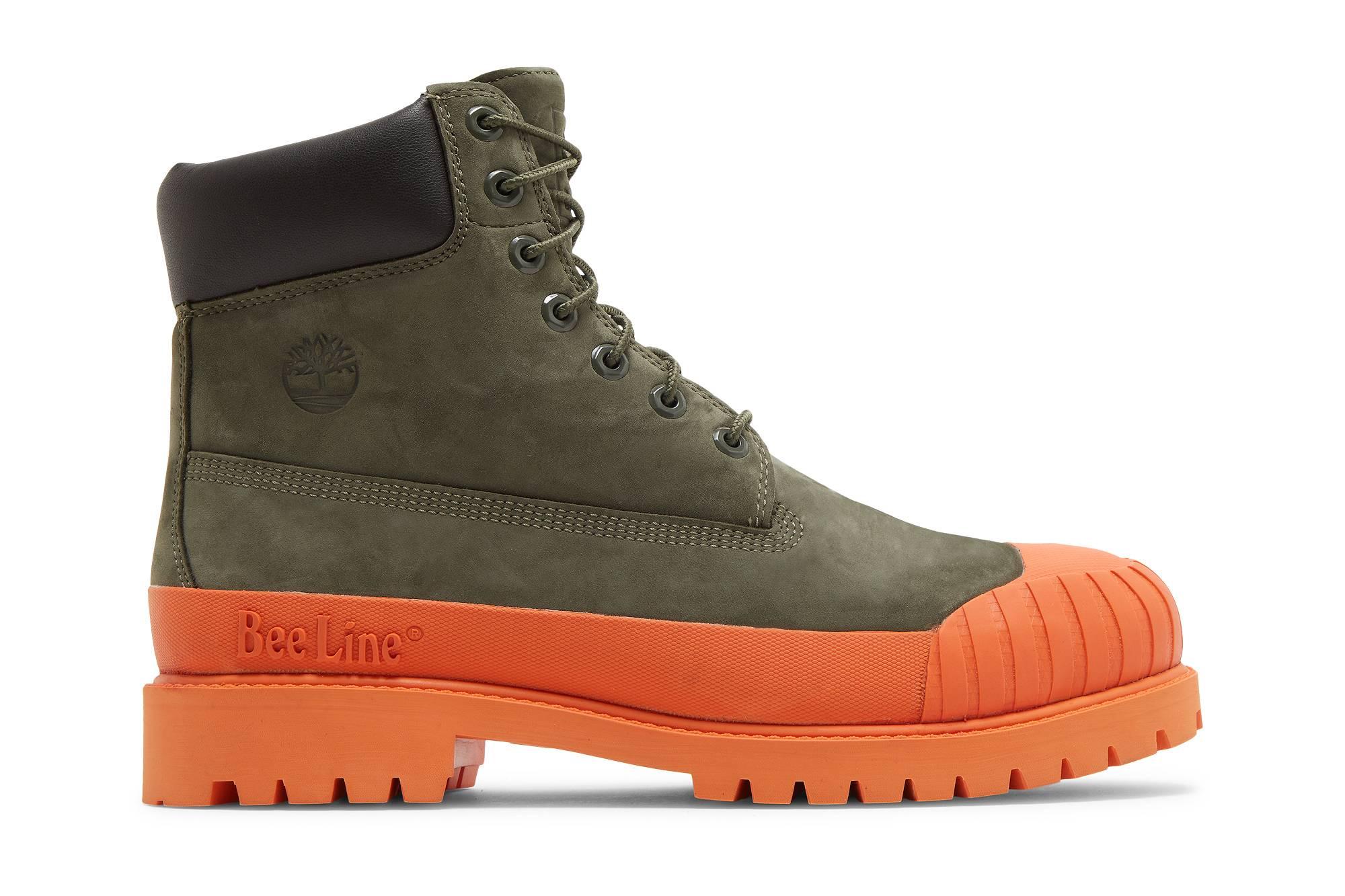 Timberland Bee Line X 6 Inch Premium Ruuber Toe Boot 'dark Green Orange' in  Gray for Men | Lyst