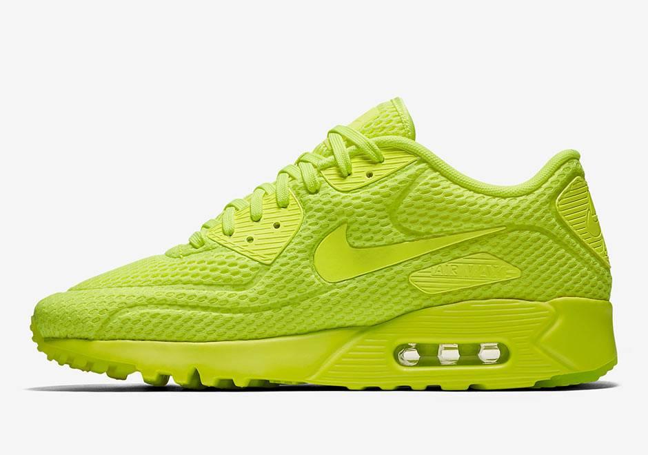 Nike Air Max 90 Ultra Br 'volt' in Green for Men | Lyst