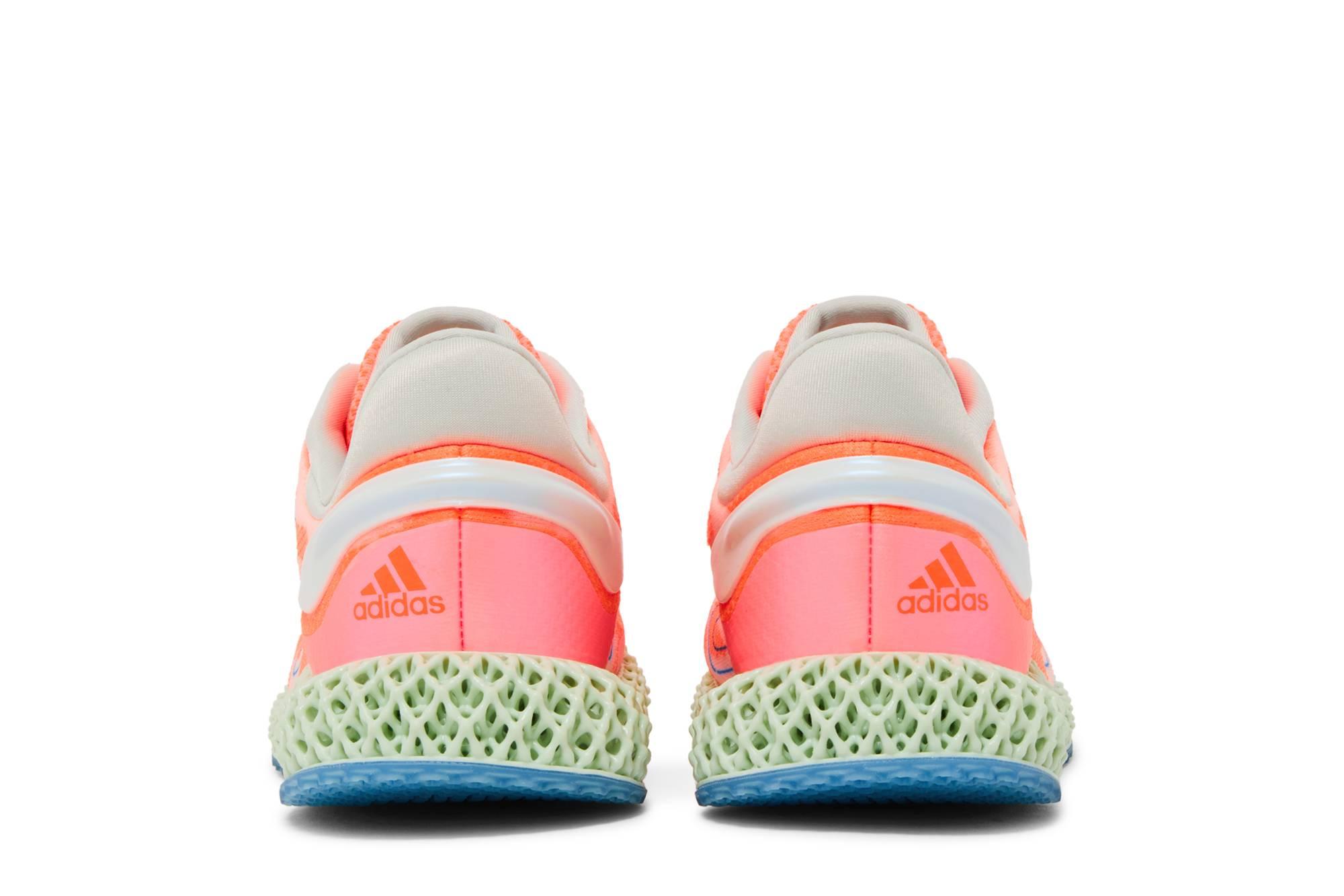 adidas 4d Run 1.0 'white Signal Coral' in Pink for Men | Lyst