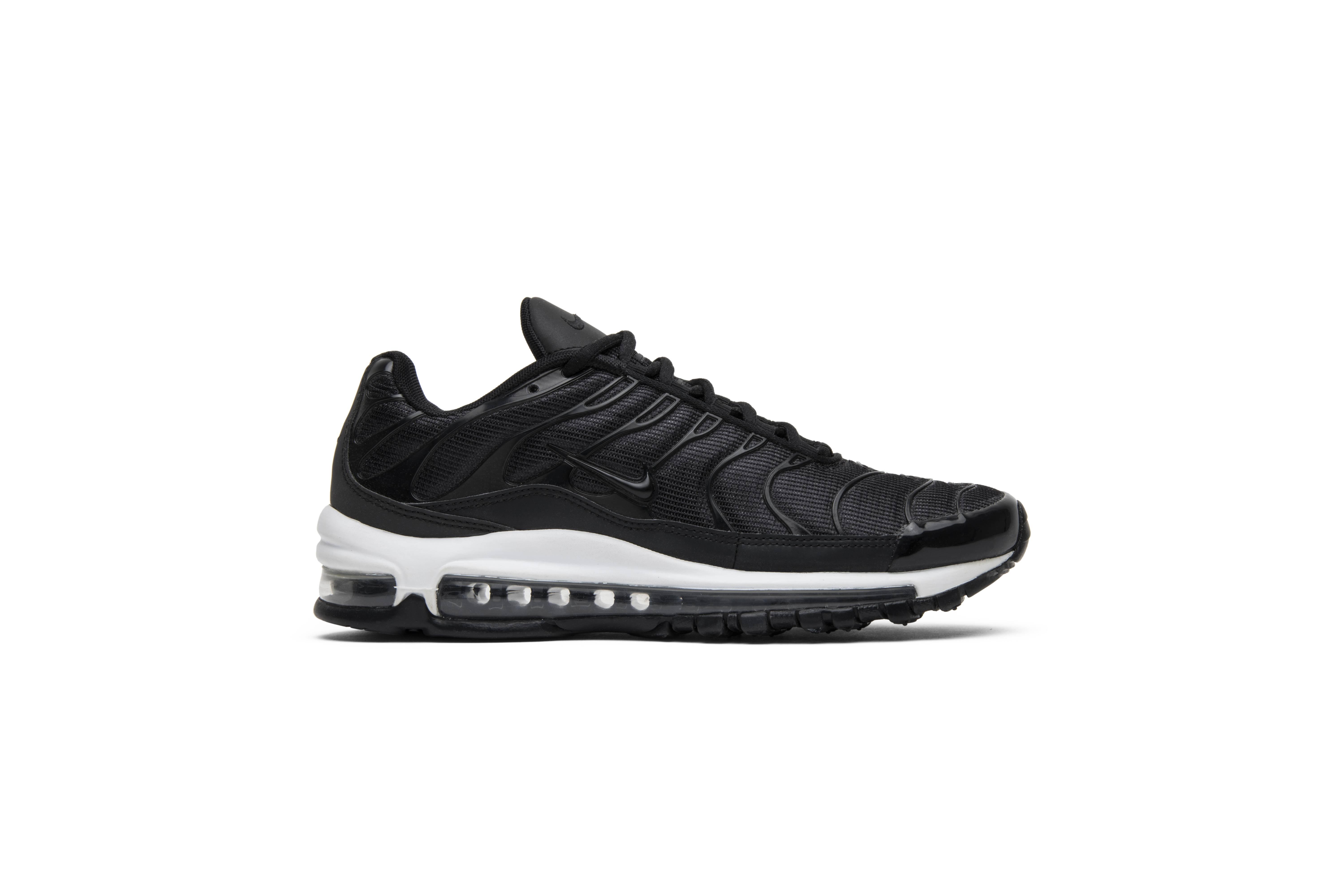 air max 97 plus black and white