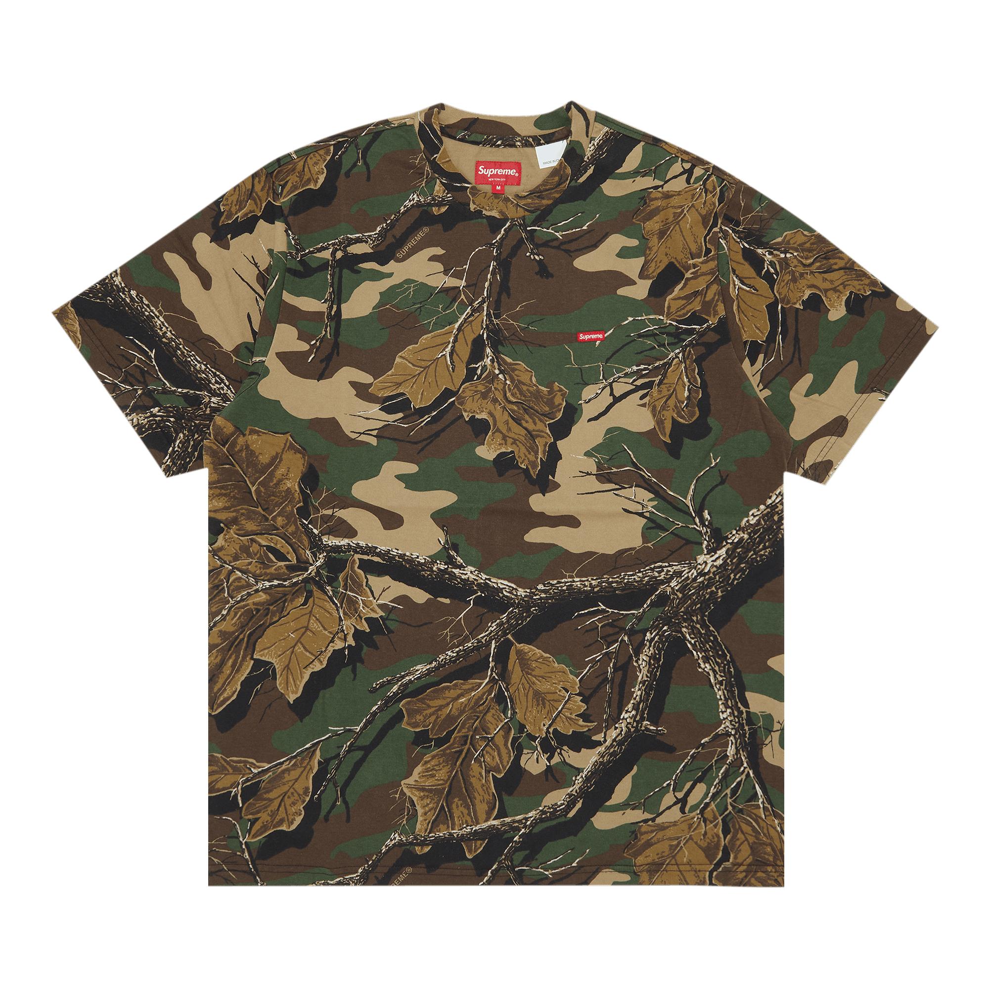 Supreme Small Box Tee 'branch Woodland Camo' in Green for Men