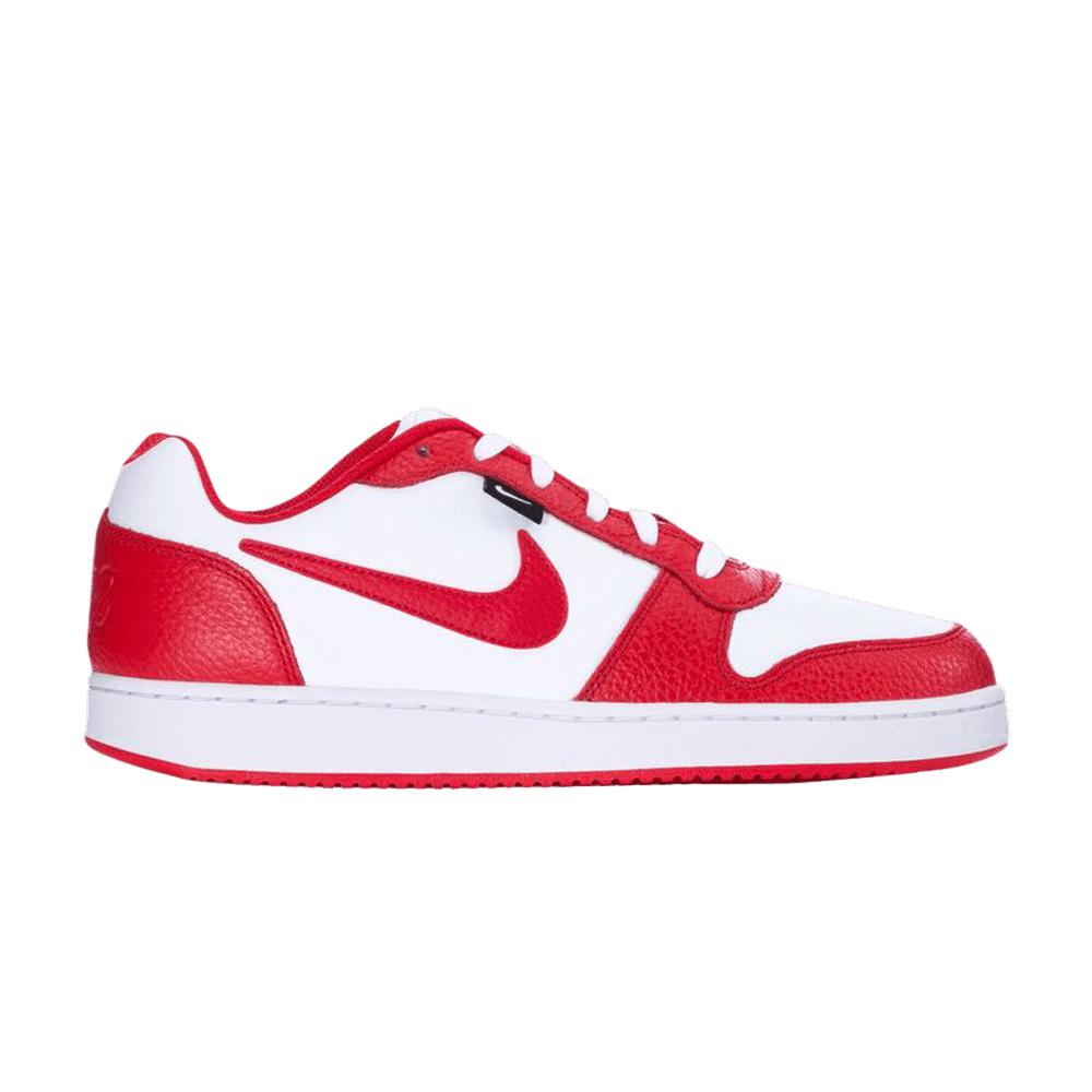 mens nike ebernon low white