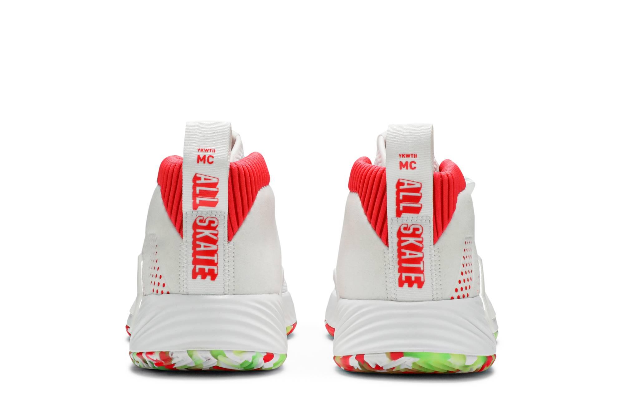 dame 5 white red
