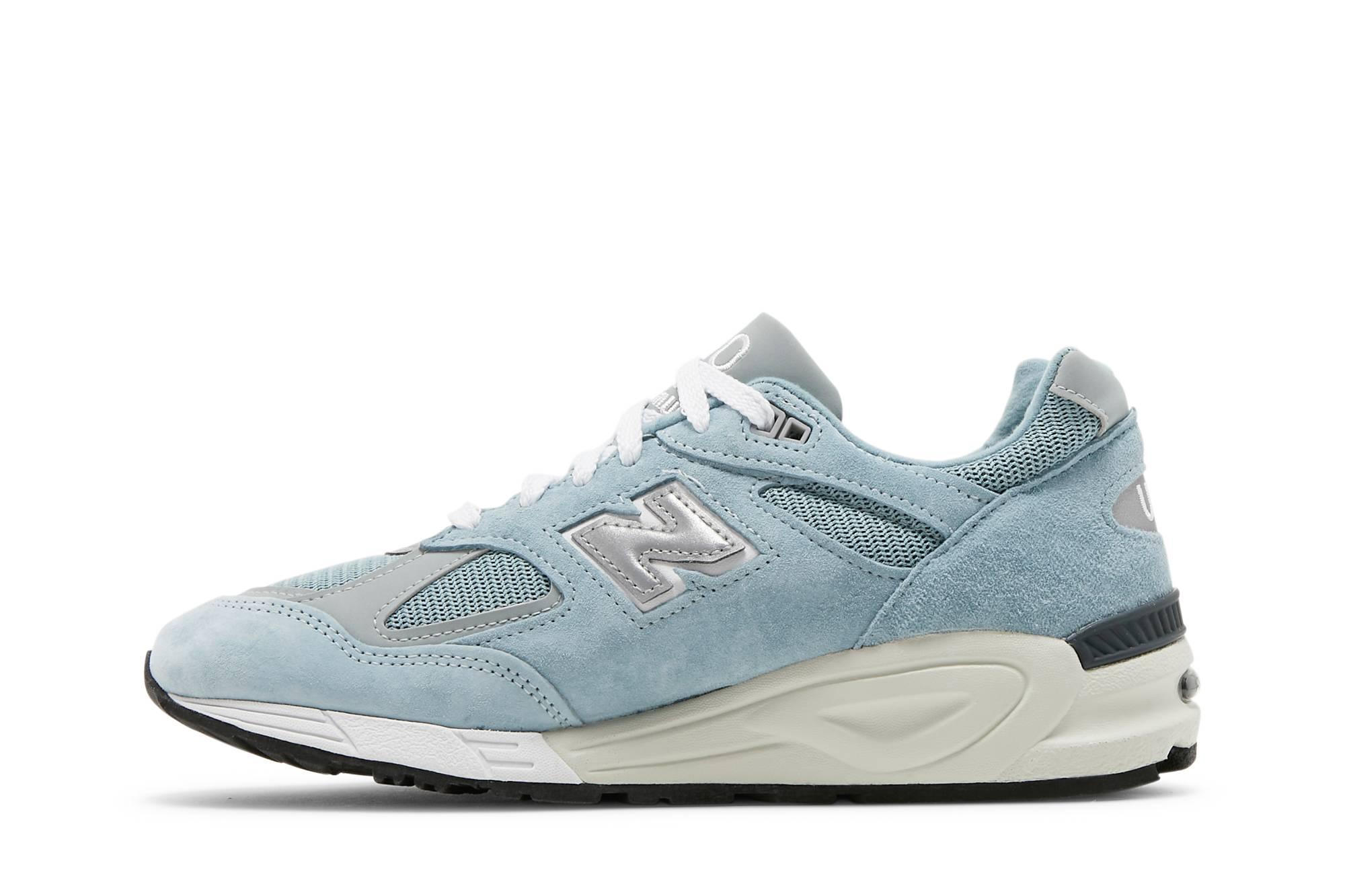 New Balance Kith X 990v2 Made In Usa 'storm Blue' for Men | Lyst