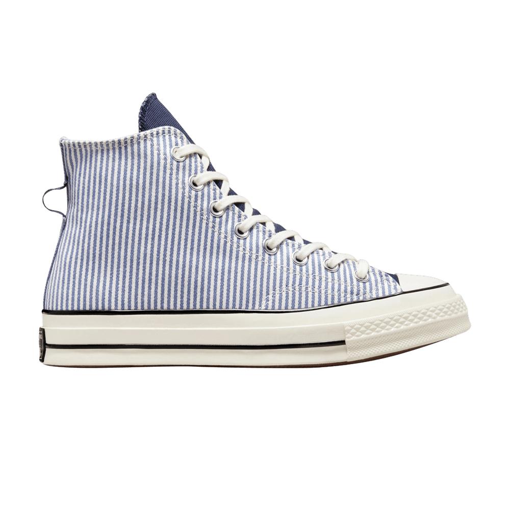 Converse Chuck 70 High 'washed Indigo Hickory Stripes' in Blue for Men |  Lyst