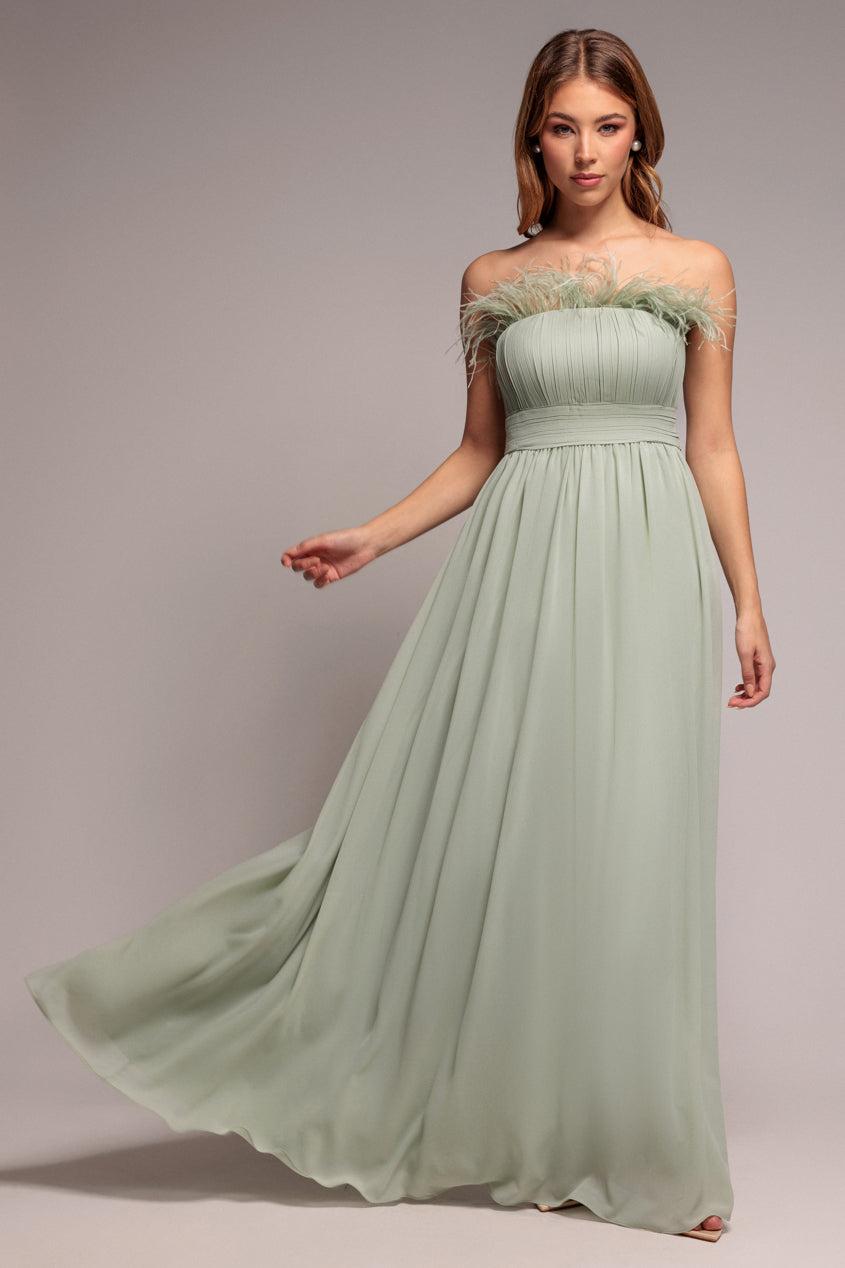 diva bridesmaid dresses Shop Diva Mink Tulle Bridesmaid Dress Online in Bahrain