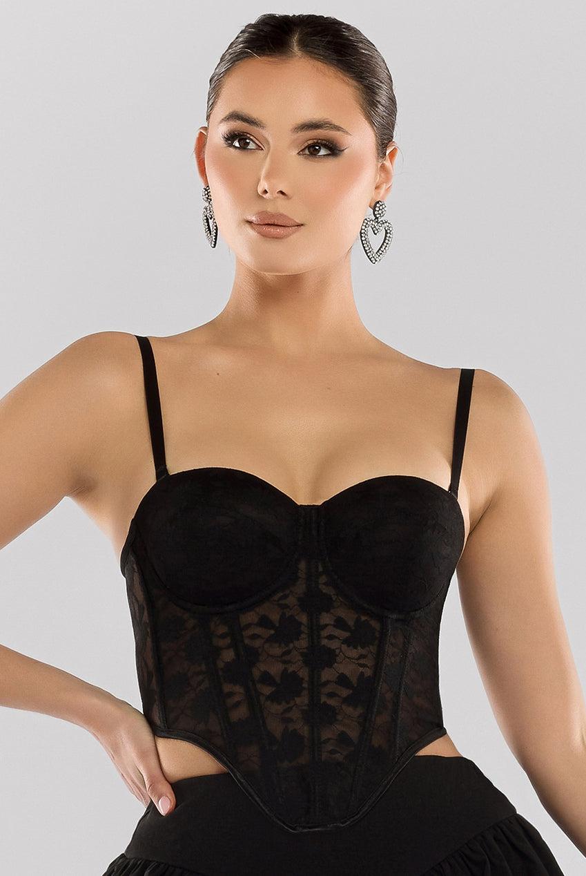 Black Corsets and bustier tops for Women | Lyst Black Corsets and bustier tops for Women | Lyst