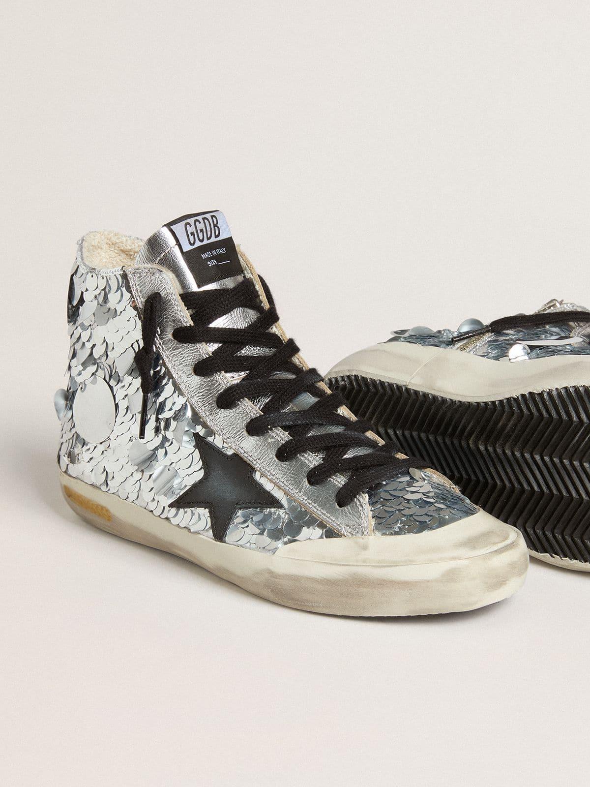 GOLDEN GOOSE FRANCY WASHED NYLONゴールデングース Women's Francy Sneakers