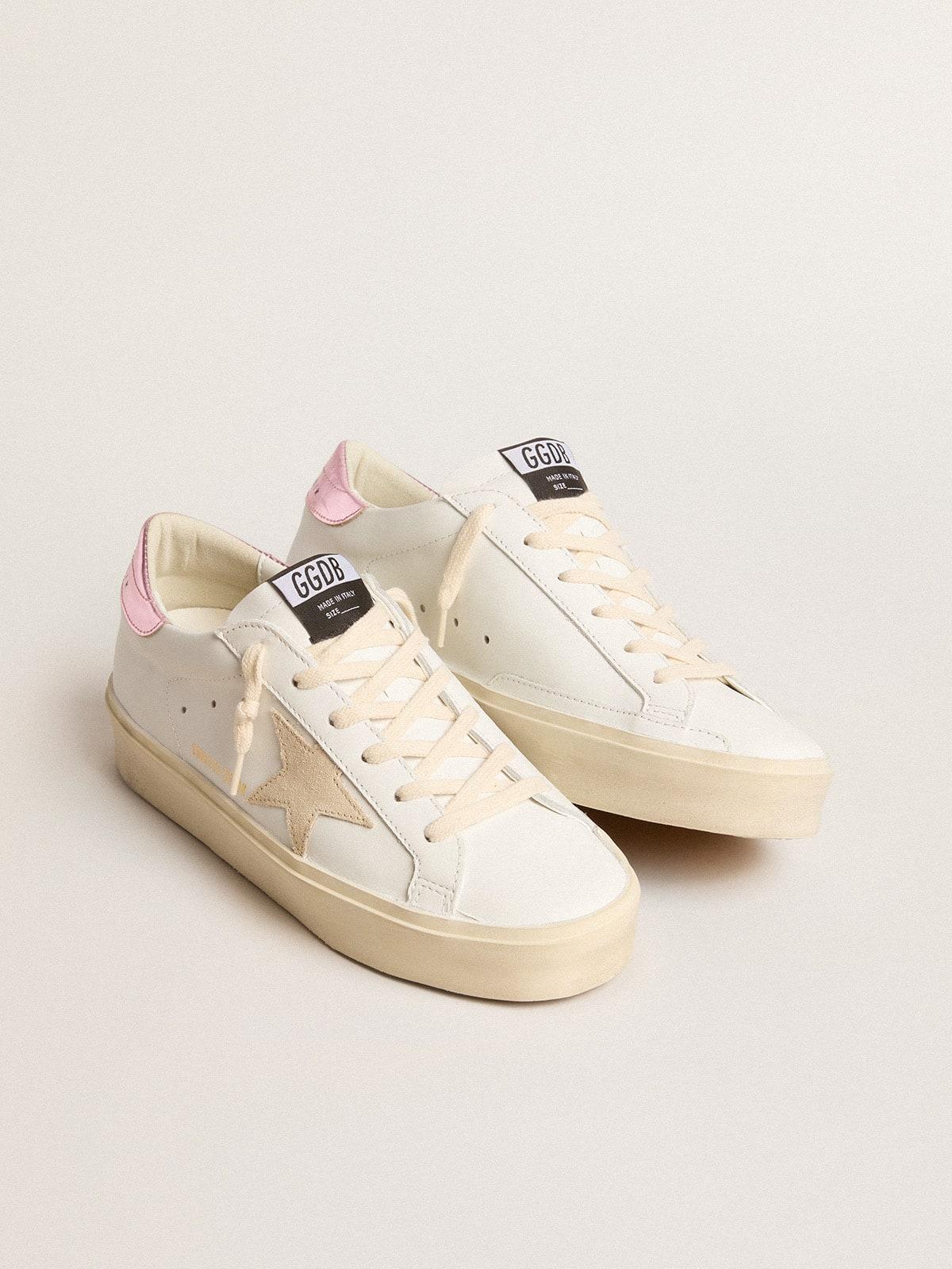 【GOLDEN 】Pure Star Suede Sneakers/関税+全国送料込み GOLDEN GOOSE Super-Star sneakers with red suede star and