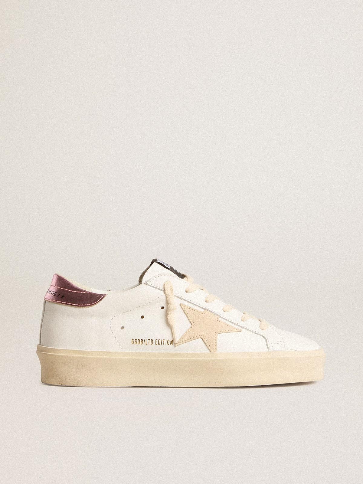 【GOLDEN 】Pure Star Suede Sneakers/関税+全国送料込み Golden Goose Hi Star Ltd With Pearl Suede Star And Metallic