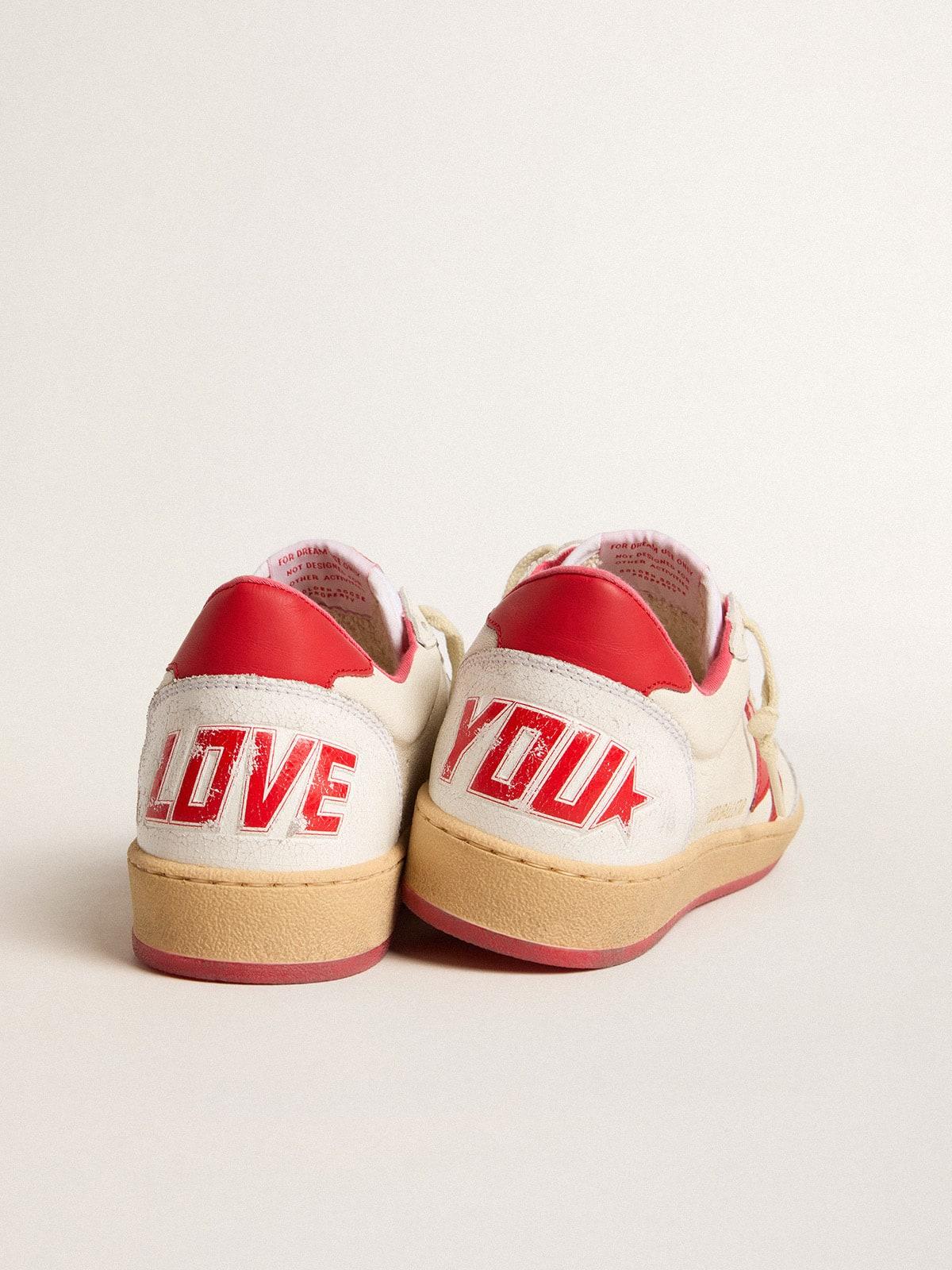 Golden goose blanche et rouge online