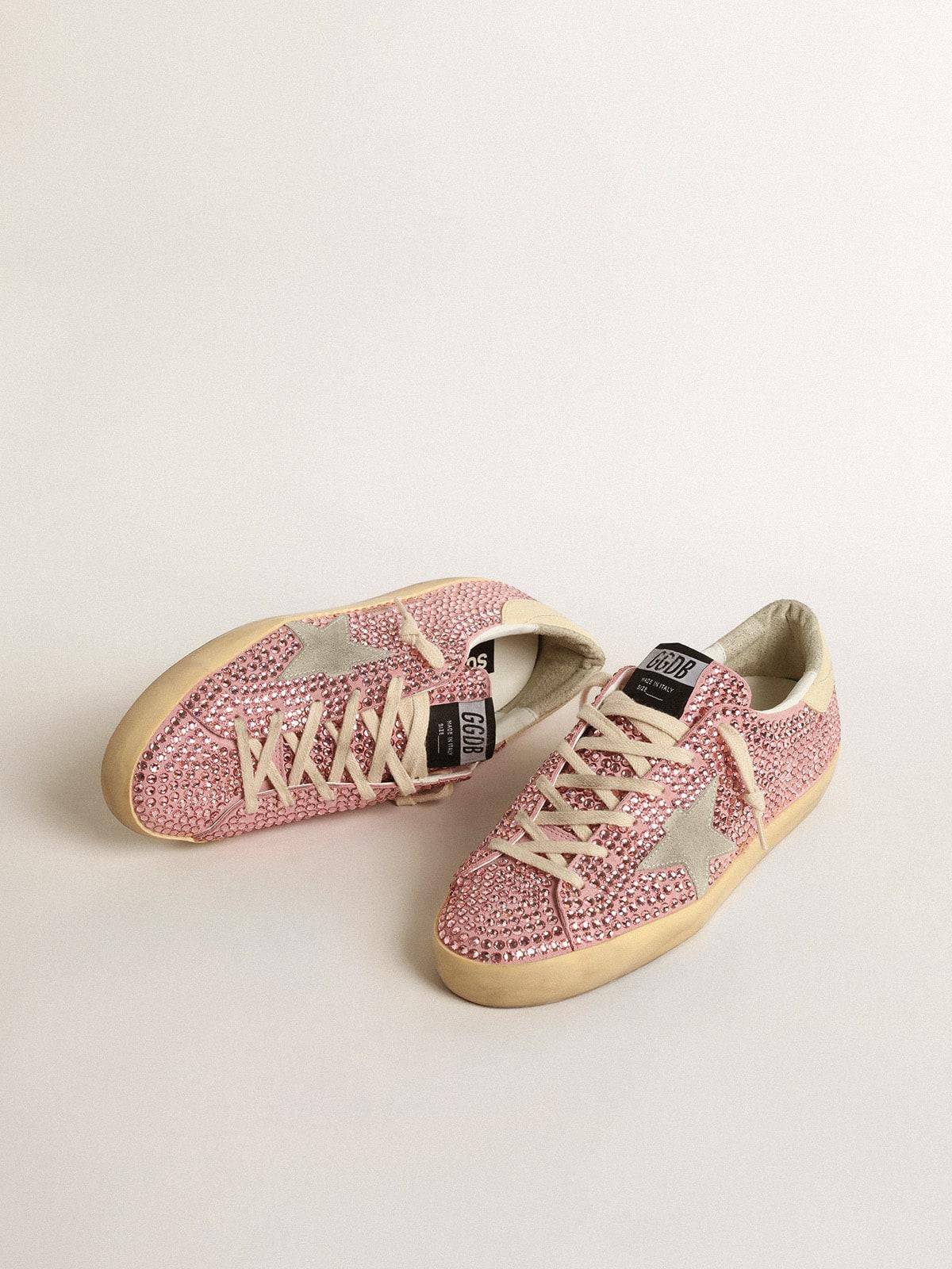 Golden Goose Super-Star Ltd With Suede Star And Swarovski