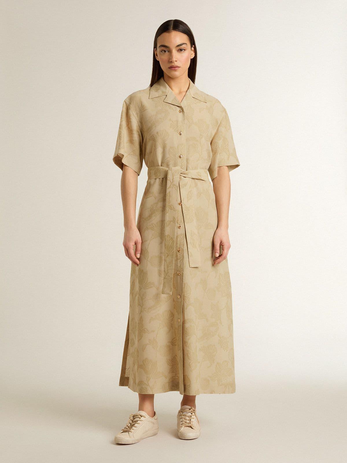 ワンピース GOLDEN GOOSE DELUXE BRAND Organic cotton dress with Natural Golden Goose Dresses for Women | Lyst