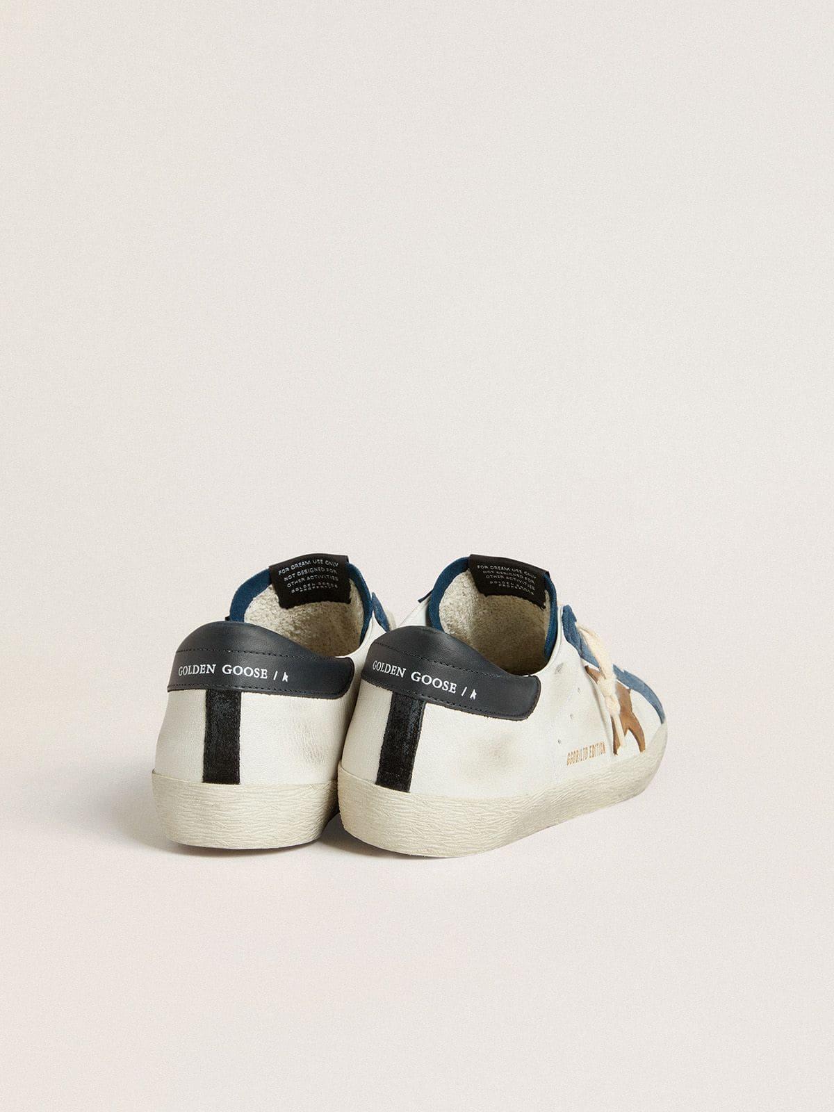 Golden Goose Super-Star Ltd With Tobacco-Colored Croc-Print