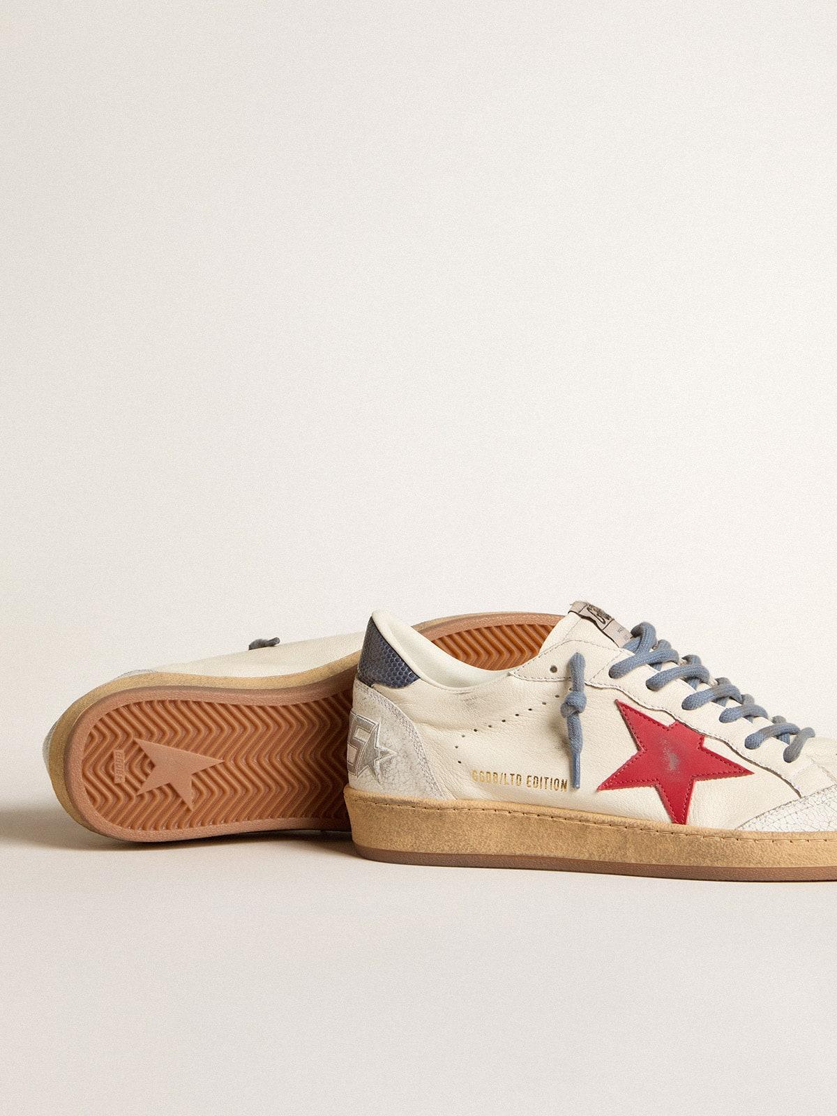 スニーカー GOLDEN  DELUXE BRAND BALL STAR Women's Ball Star with leopard print pony skin star and