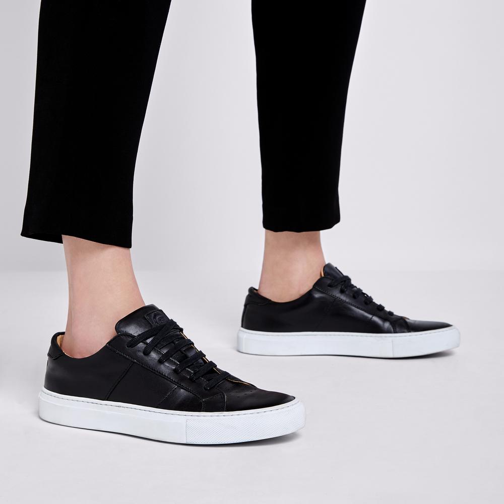 greats black sneakers