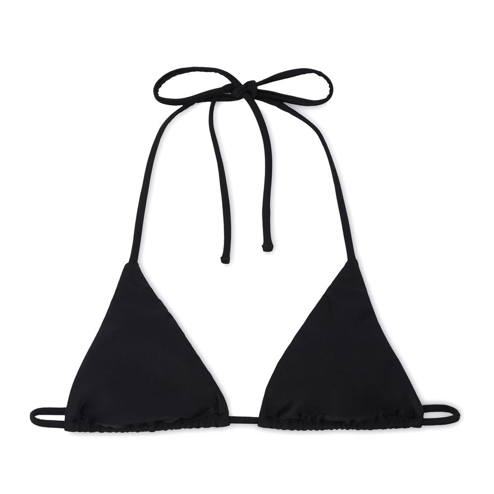 Matteau Synthetic The String Triangle Top in Black - Lyst