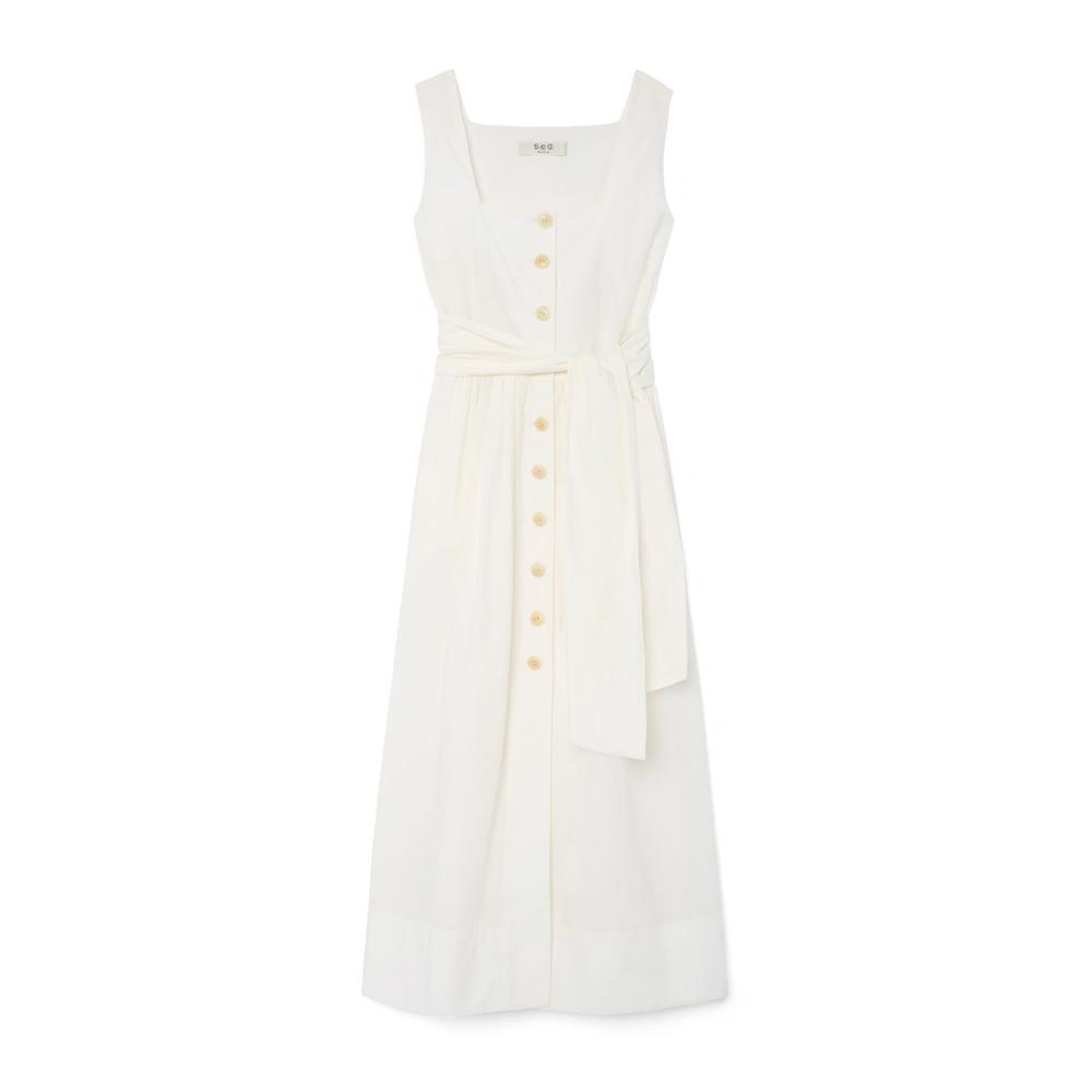 aje sienna dress black