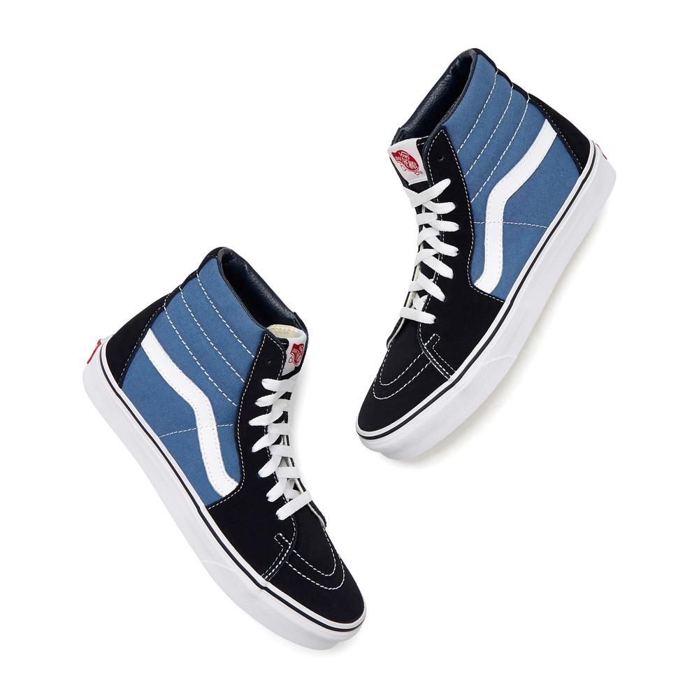 vans navy blue sneakers