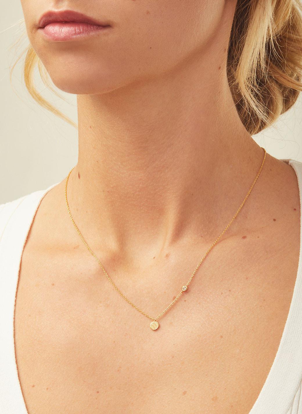 gorjana power birthstone necklace