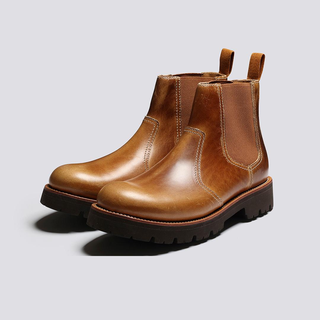 grenson tan boots