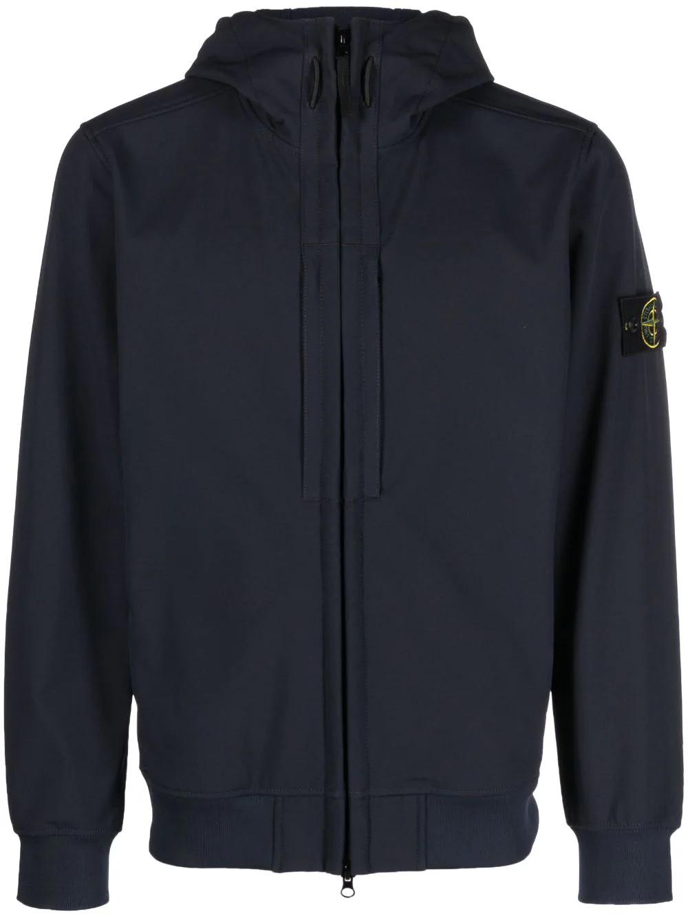 Stone Island Q0122 Soft Shell-r_e.dye® Technology In Recycled 