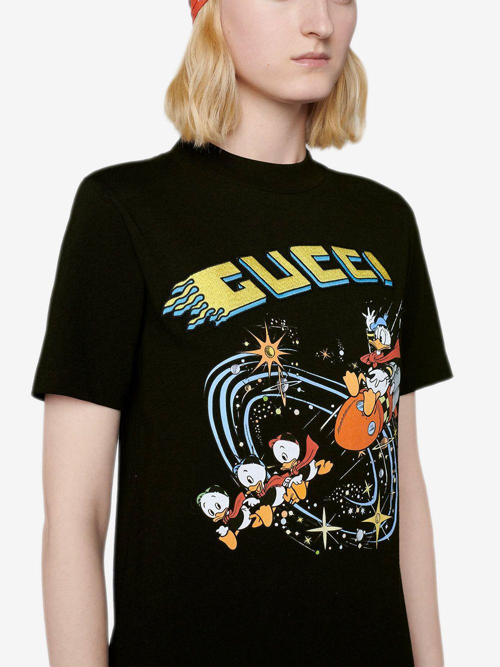 Gucci x Disney Donald Duck T-Shirt 'Black/Multicolor' - 548334